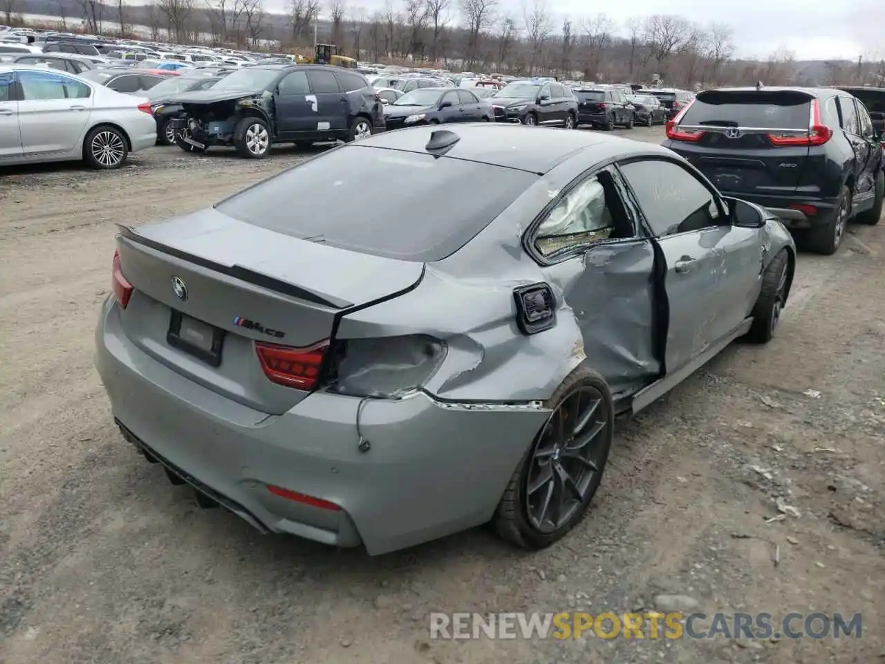 4 Photograph of a damaged car WBS3S7C59KAC09463 BMW M4 2019