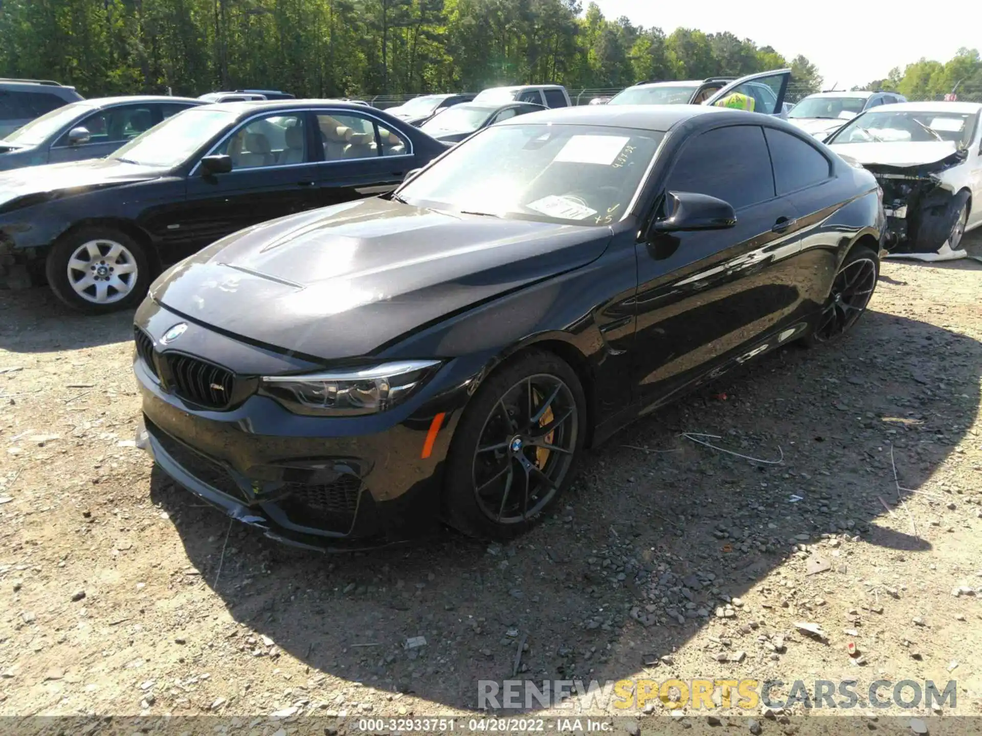 2 Photograph of a damaged car WBS3S7C5XKAC09648 BMW M4 2019