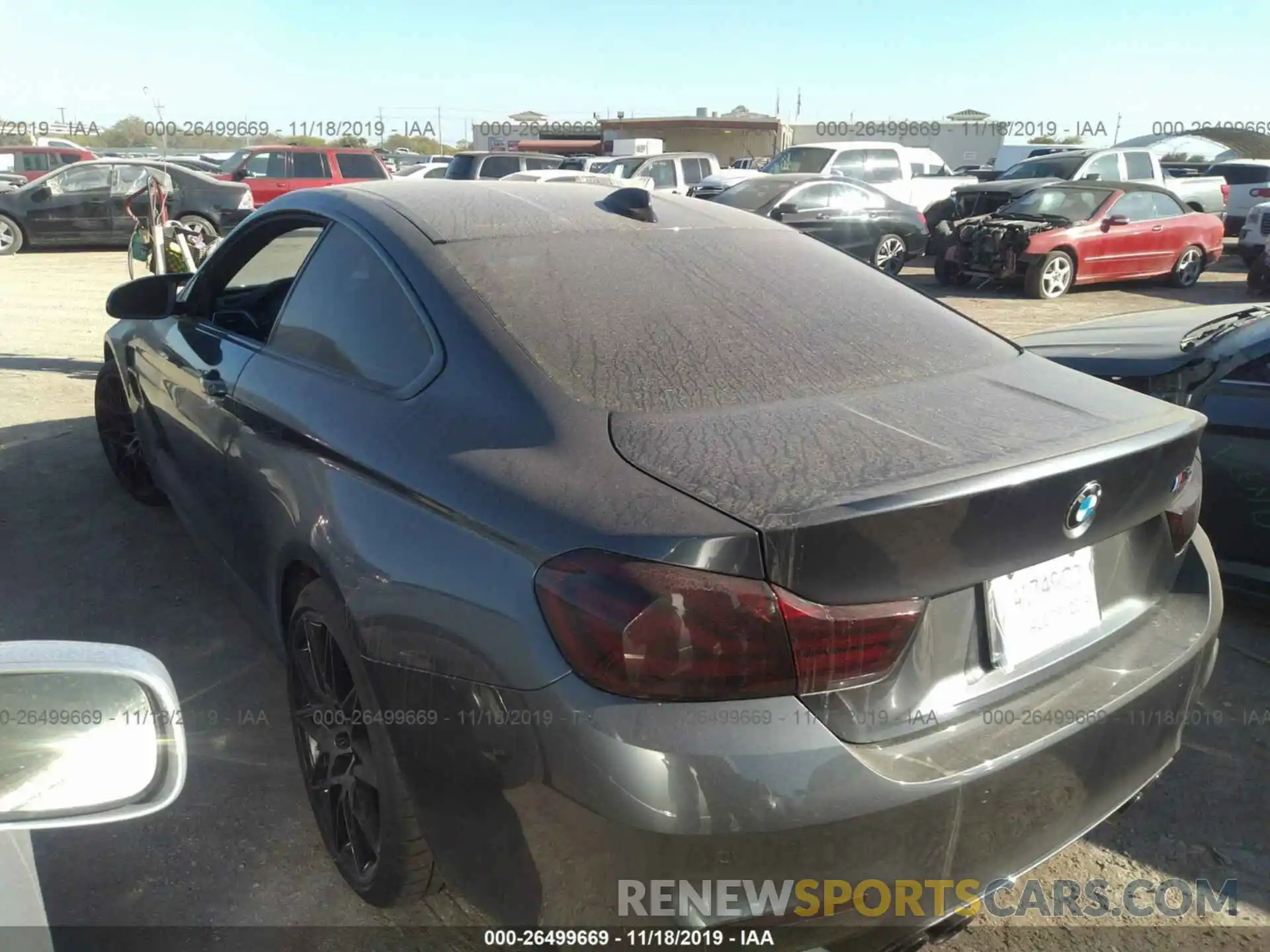 3 Photograph of a damaged car WBS4Y9C50KAG66953 BMW M4 2019