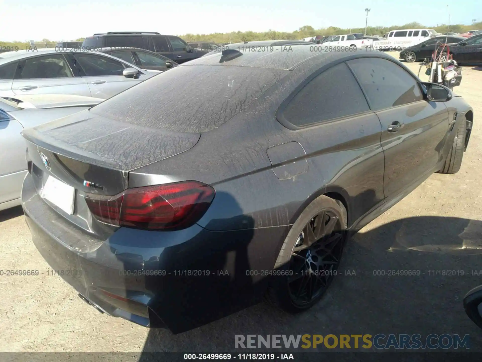 4 Photograph of a damaged car WBS4Y9C50KAG66953 BMW M4 2019