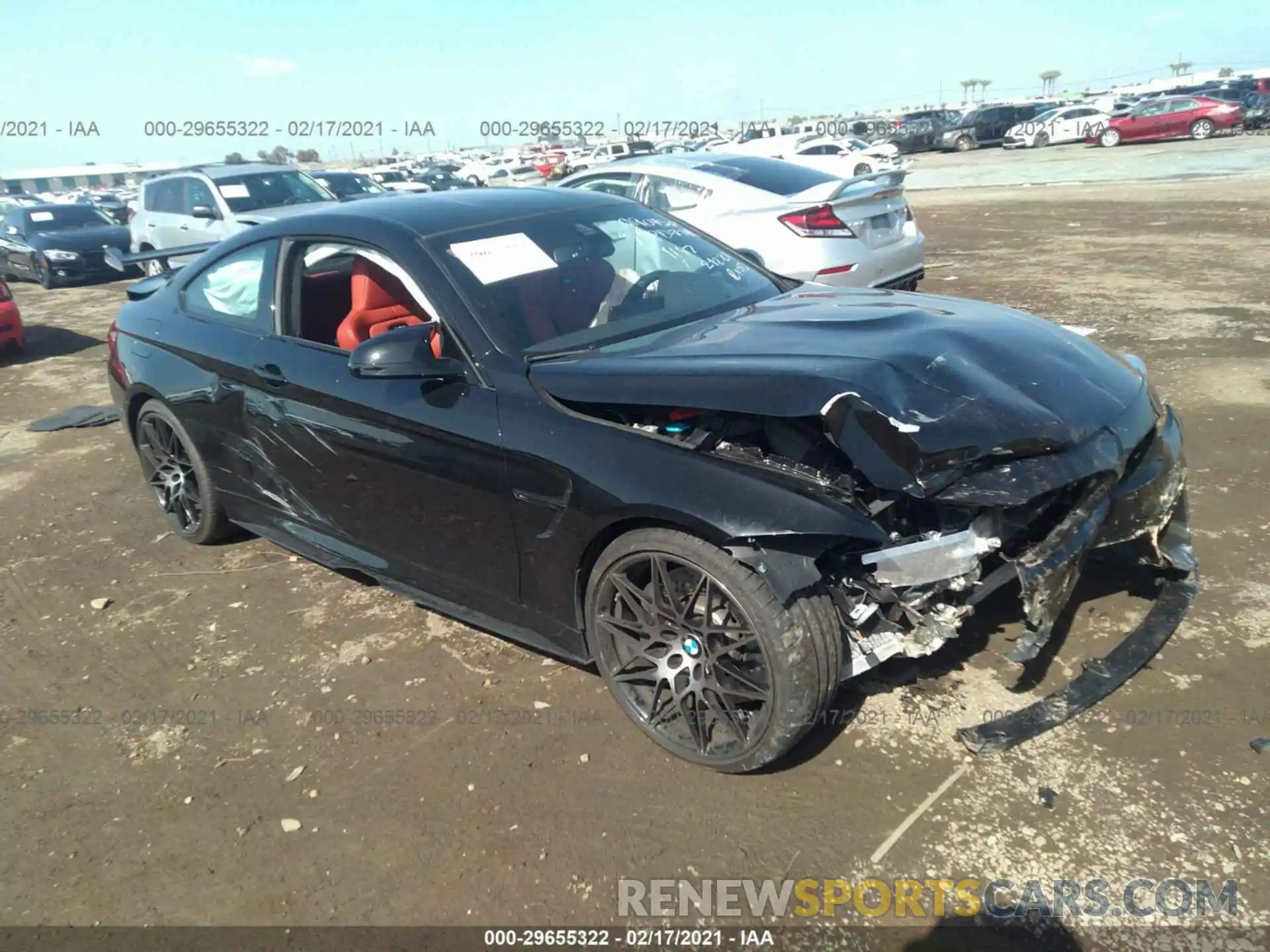 1 Photograph of a damaged car WBS4Y9C50KAG67021 BMW M4 2019