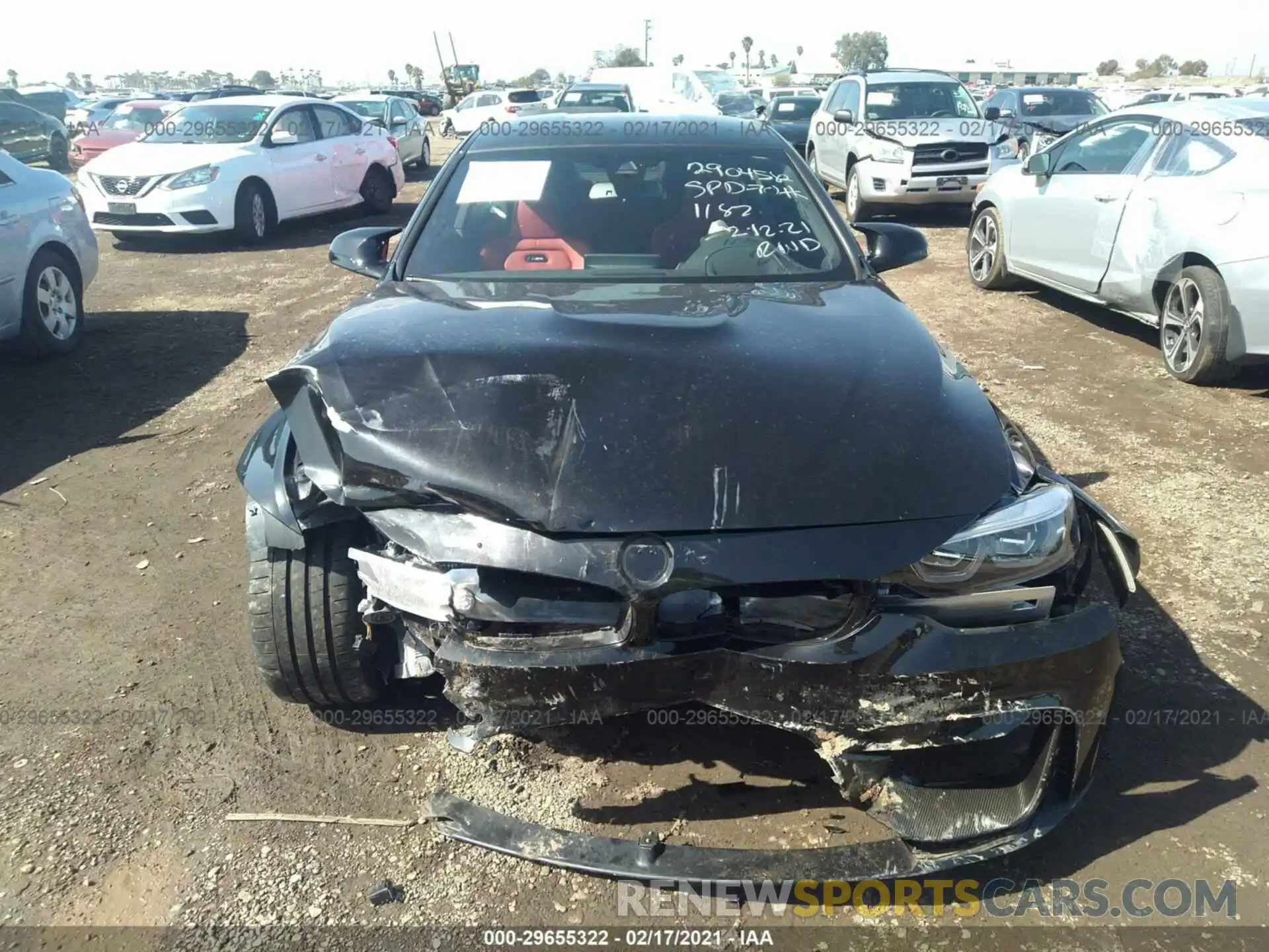 6 Photograph of a damaged car WBS4Y9C50KAG67021 BMW M4 2019