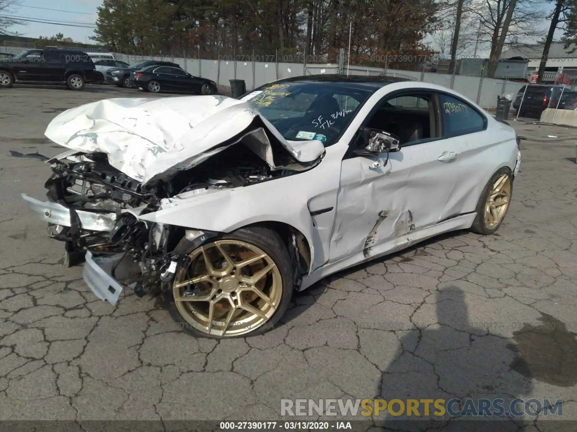 2 Photograph of a damaged car WBS4Y9C51KAG67061 BMW M4 2019