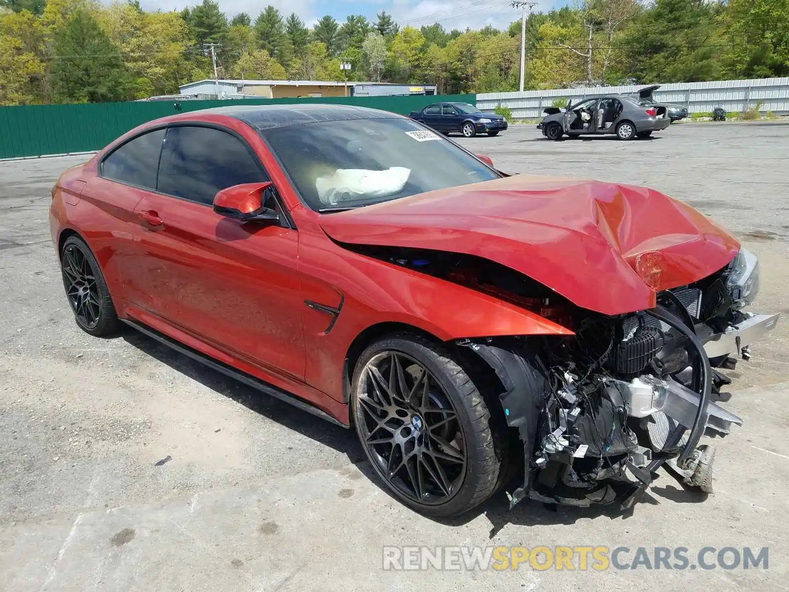 1 Фотография поврежденного автомобиля WBS4Y9C51KAG67092 BMW M4 2019