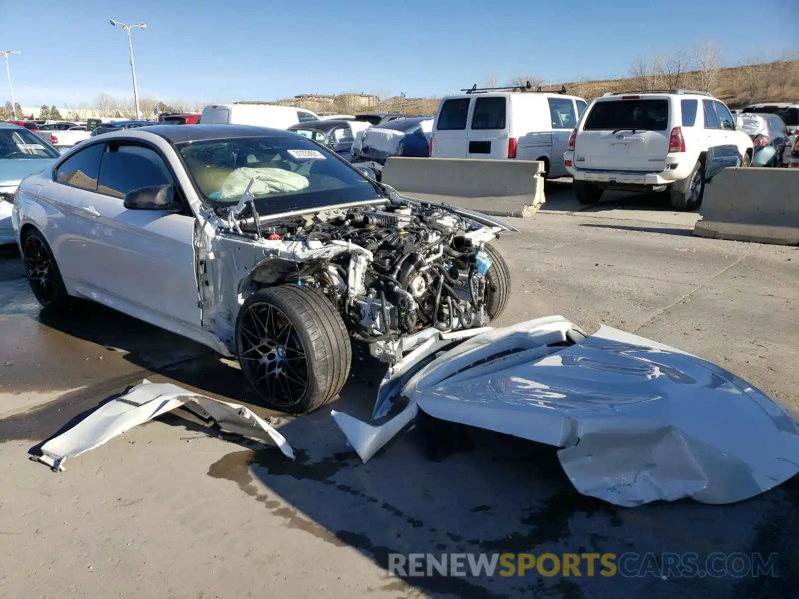 1 Фотография поврежденного автомобиля WBS4Y9C51KAG67559 BMW M4 2019