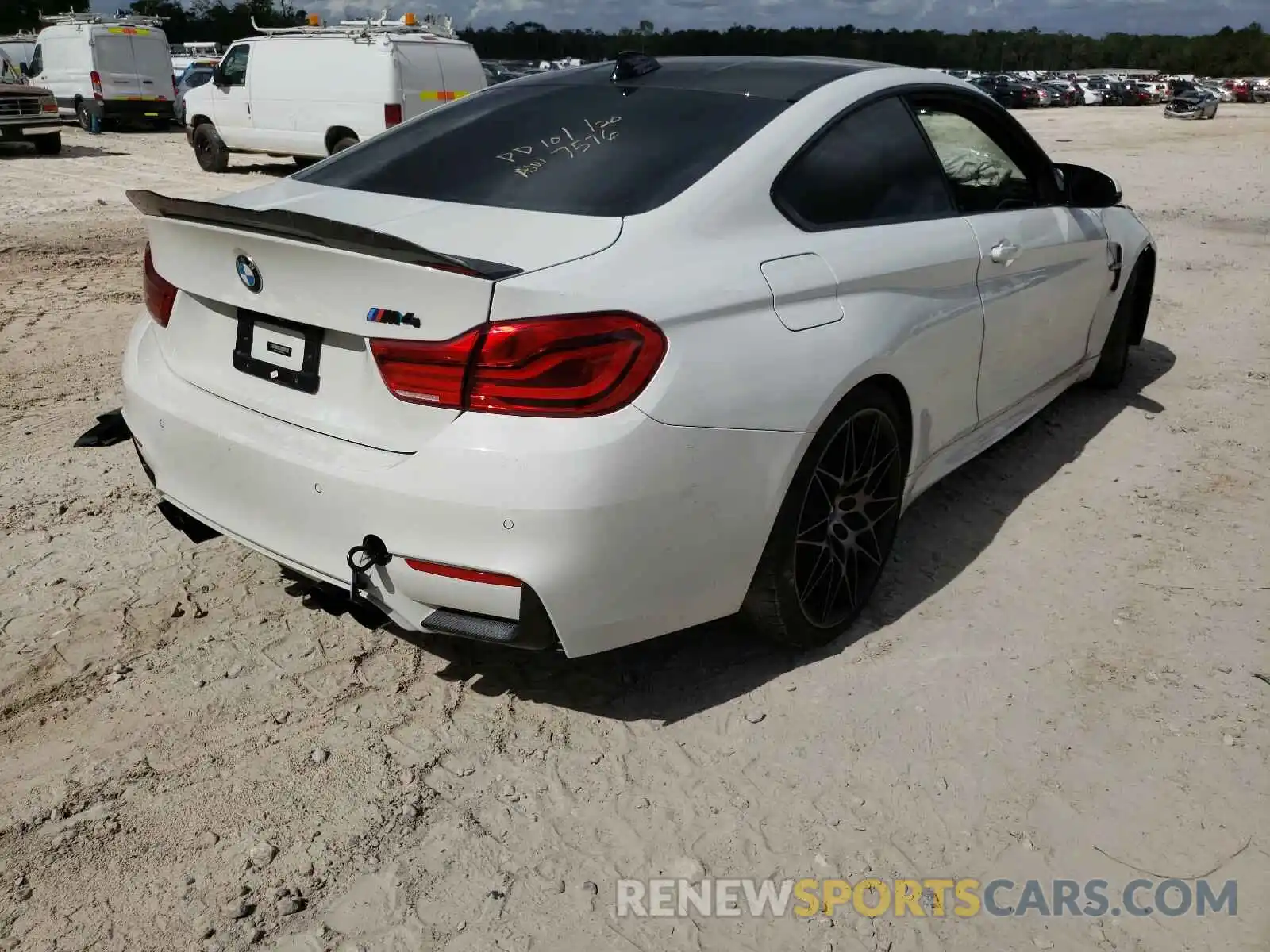 4 Фотография поврежденного автомобиля WBS4Y9C51KAG67576 BMW M4 2019