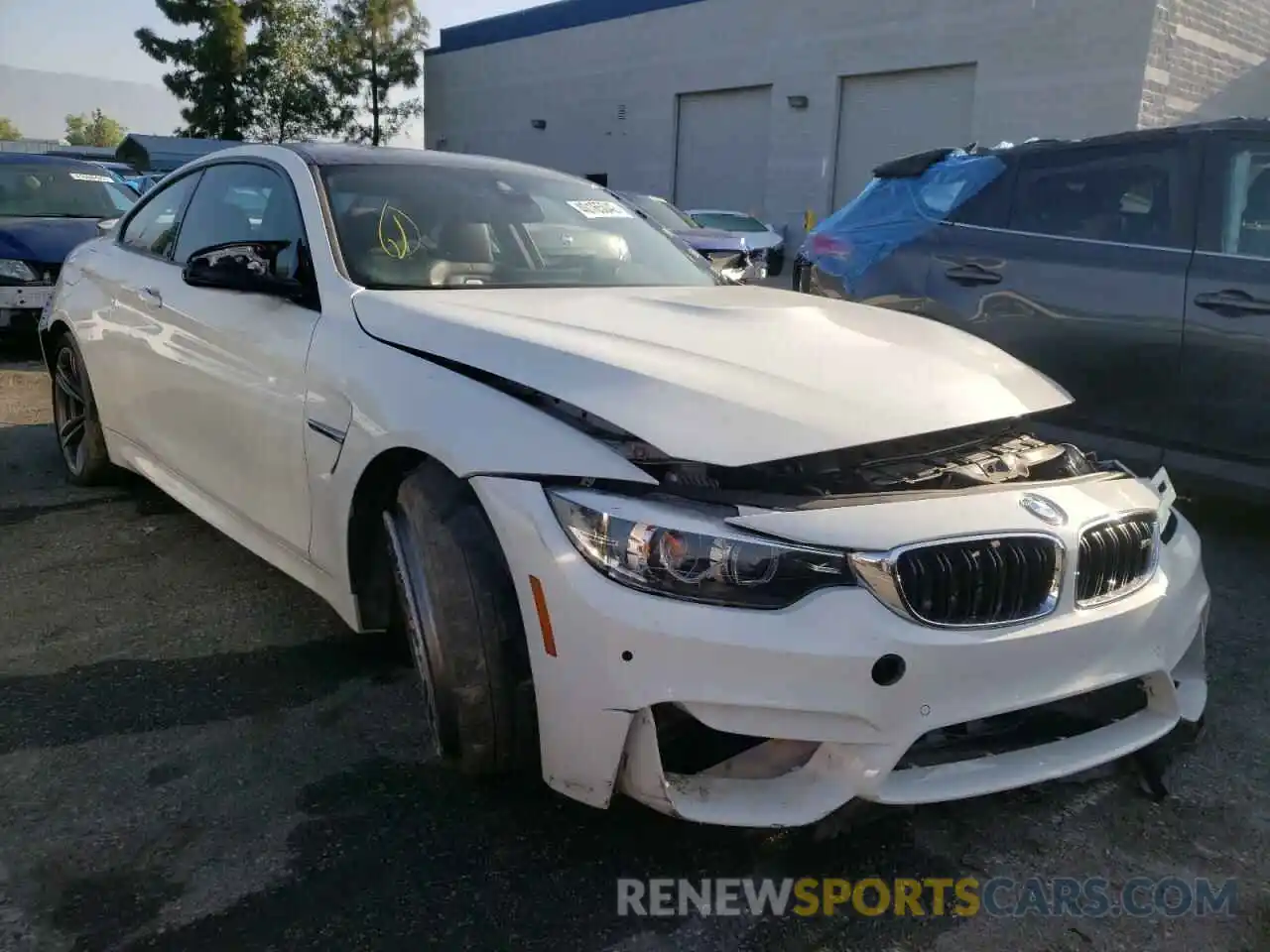 1 Photograph of a damaged car WBS4Y9C52KAG66937 BMW M4 2019