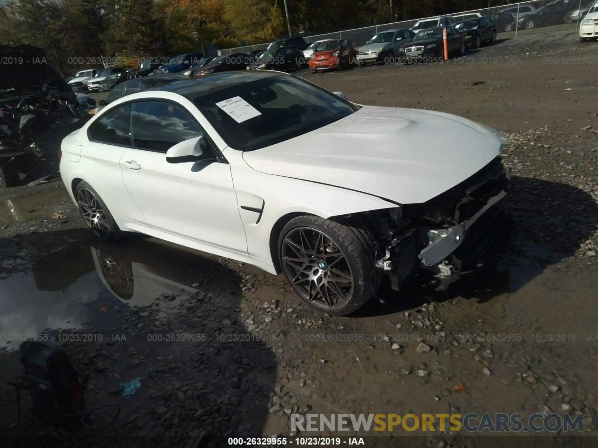 1 Photograph of a damaged car WBS4Y9C52KAG67246 BMW M4 2019