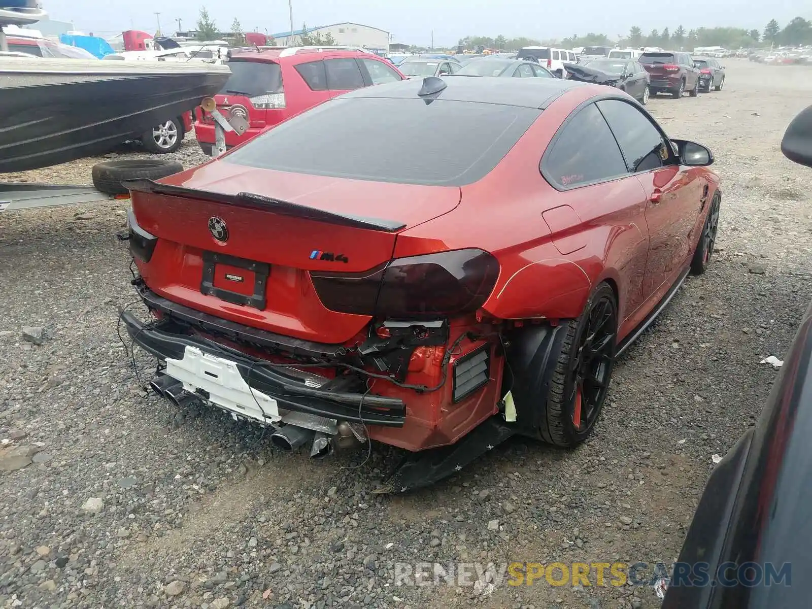 4 Photograph of a damaged car WBS4Y9C53KAG67045 BMW M4 2019