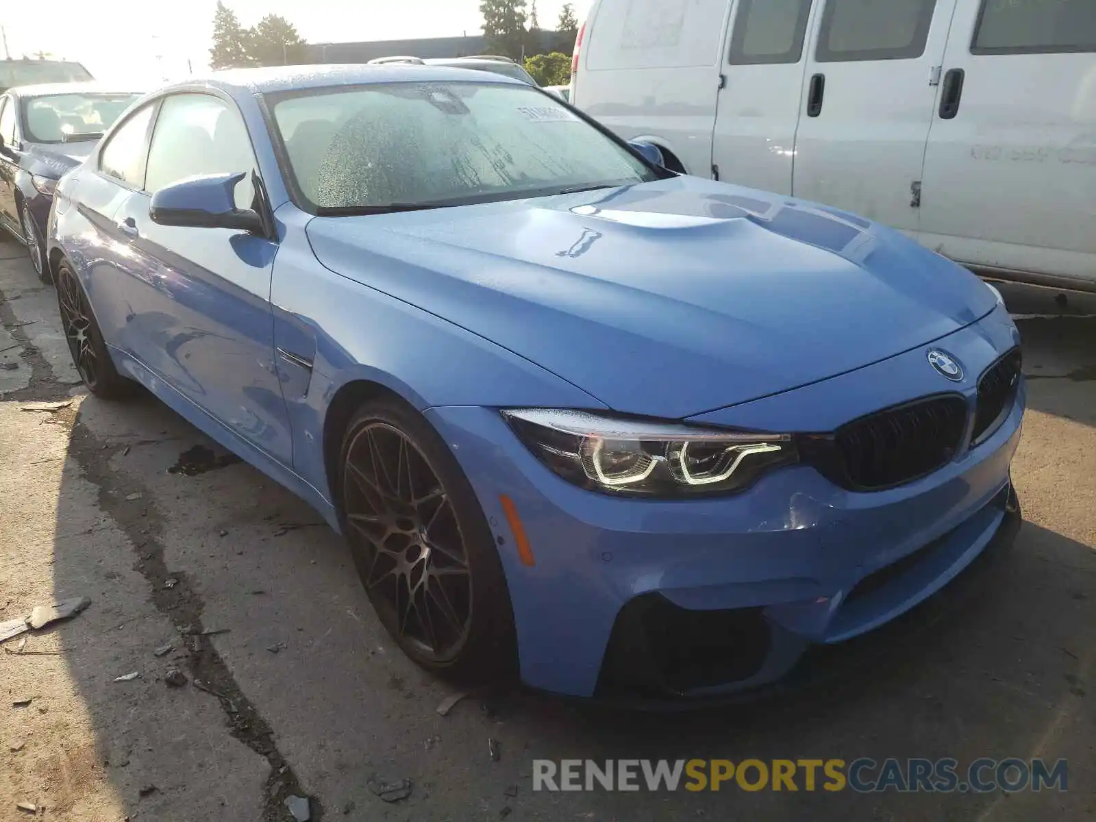 1 Photograph of a damaged car WBS4Y9C53KAG67109 BMW M4 2019