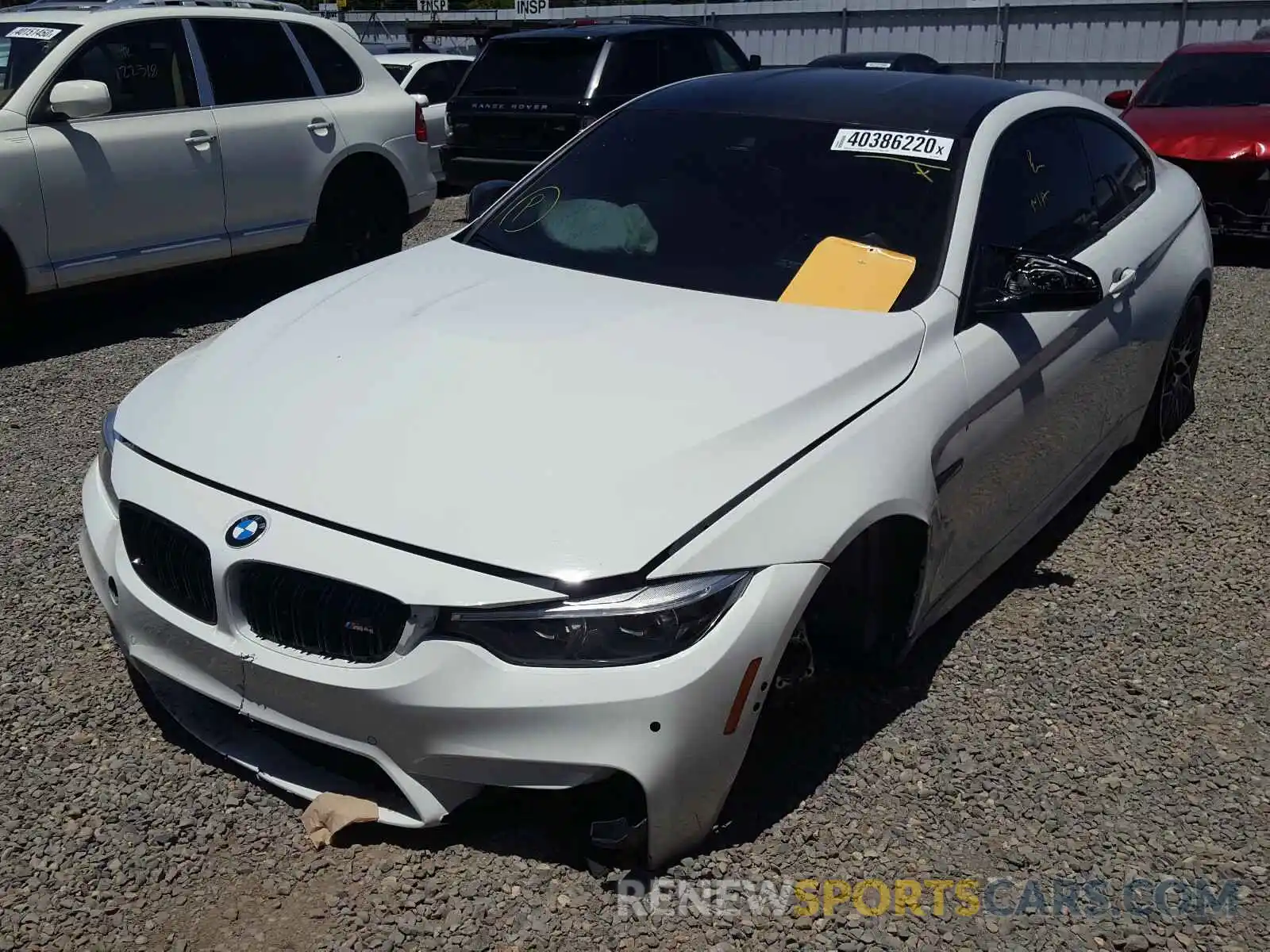 2 Photograph of a damaged car WBS4Y9C53KAG67255 BMW M4 2019