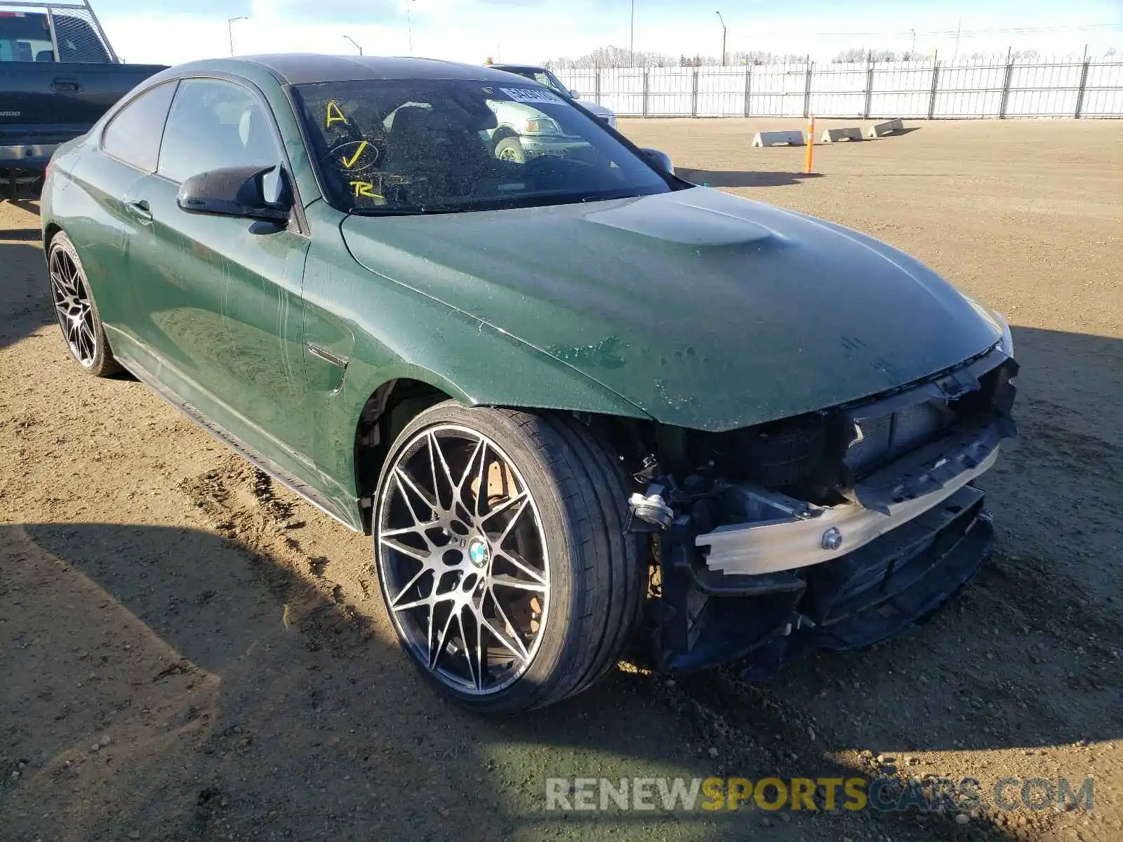 1 Photograph of a damaged car WBS4Y9C54KAG67409 BMW M4 2019