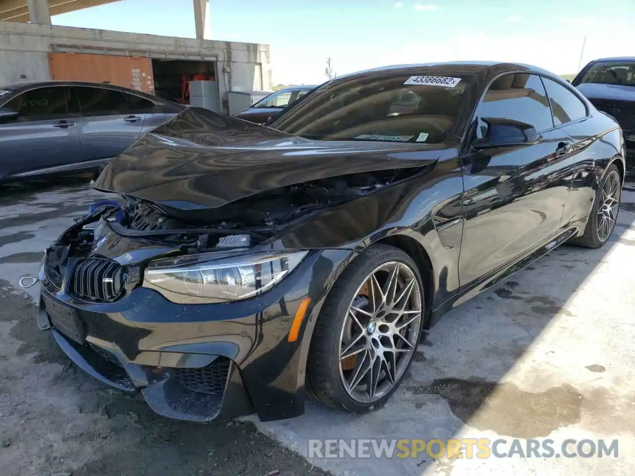 2 Photograph of a damaged car WBS4Y9C55KAG67273 BMW M4 2019