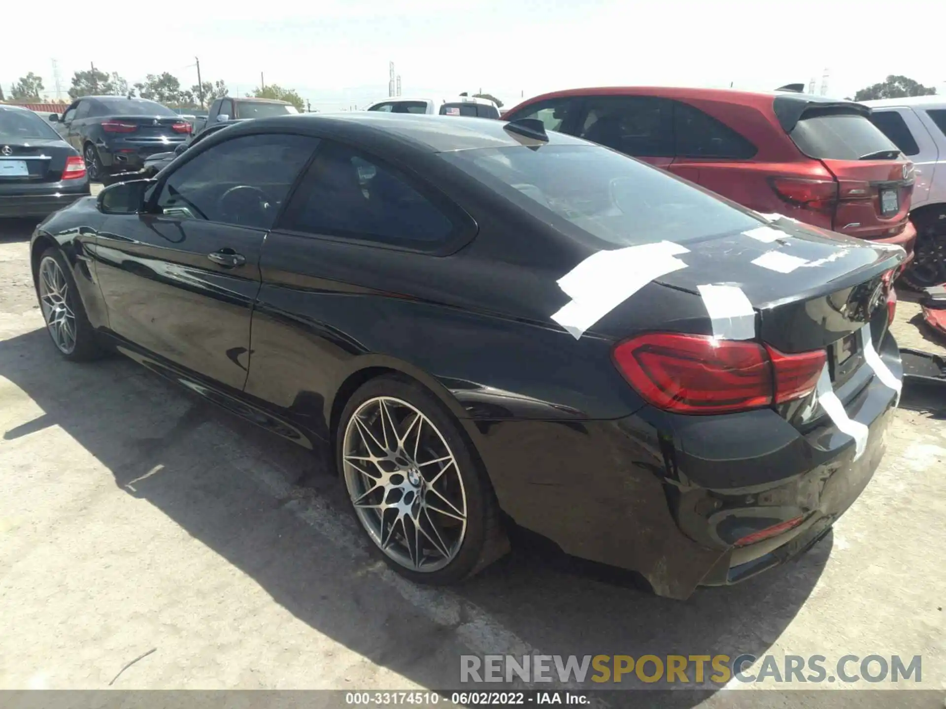 3 Photograph of a damaged car WBS4Y9C55KAG67340 BMW M4 2019