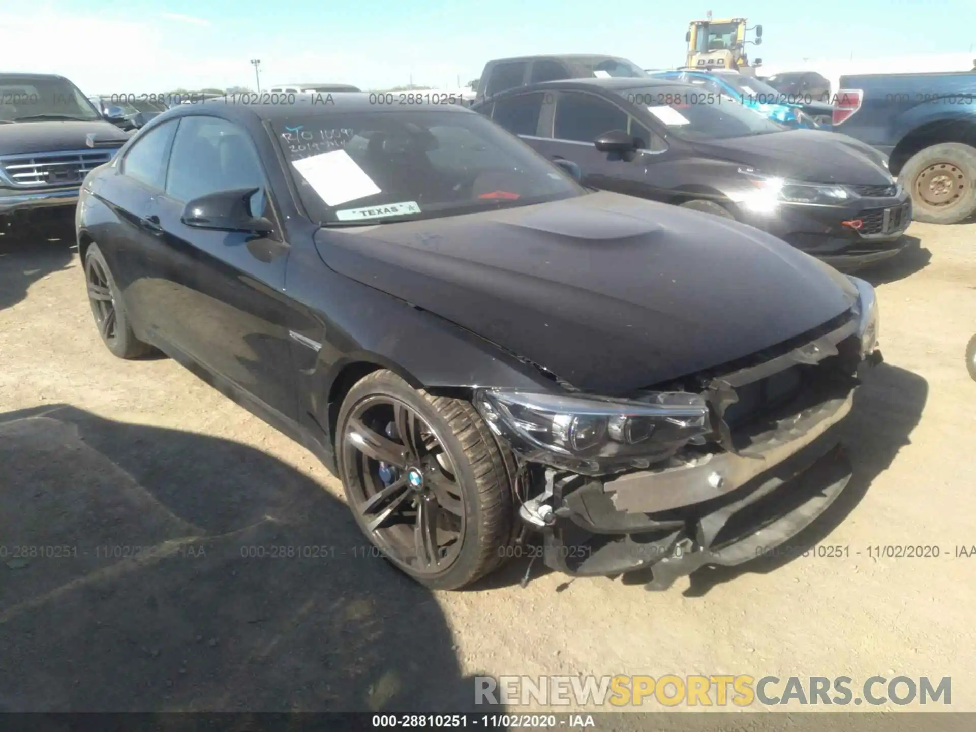 1 Фотография поврежденного автомобиля WBS4Y9C55KAG67533 BMW M4 2019