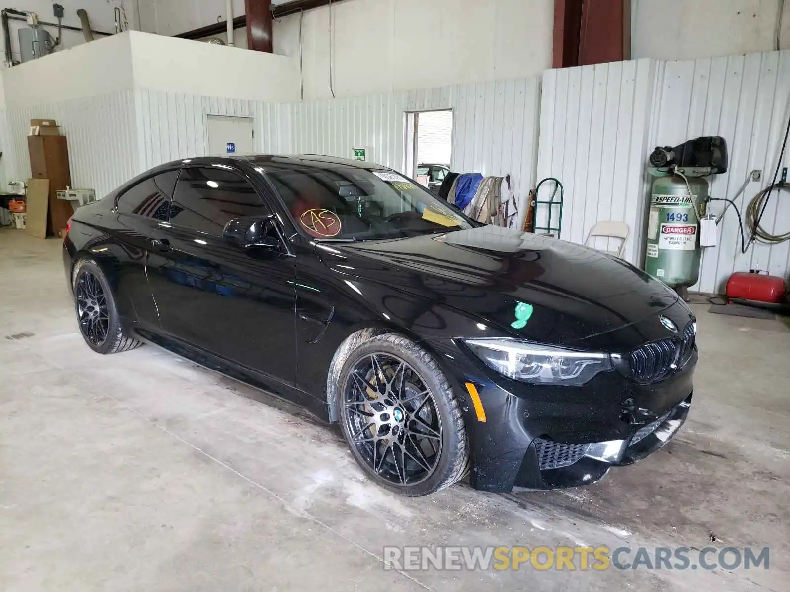 1 Photograph of a damaged car WBS4Y9C55KAH82925 BMW M4 2019