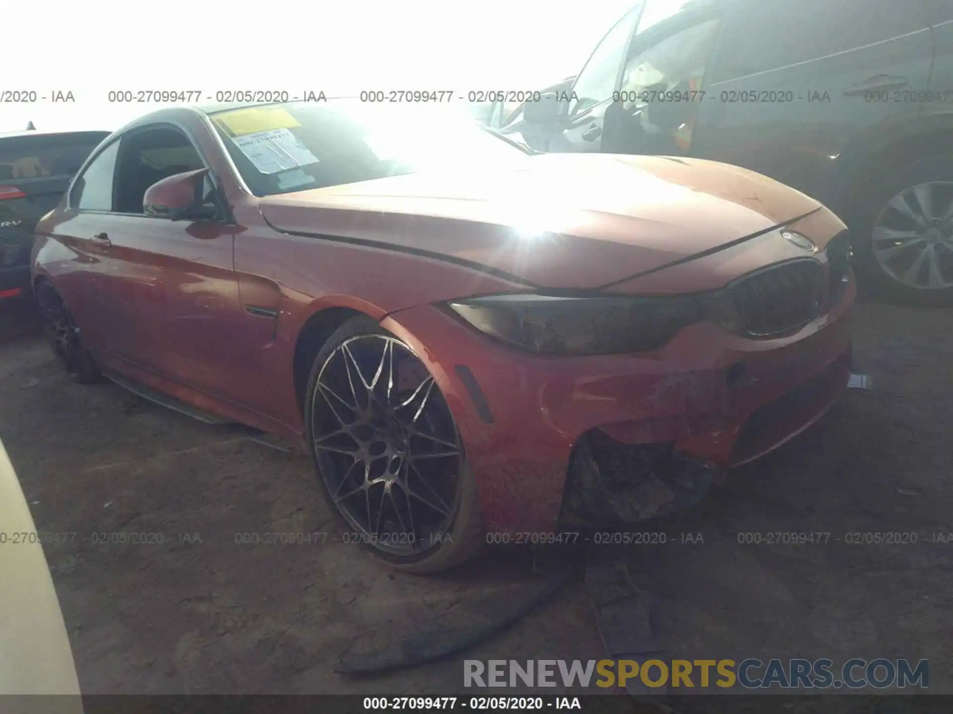 1 Photograph of a damaged car WBS4Y9C56KAG67654 BMW M4 2019