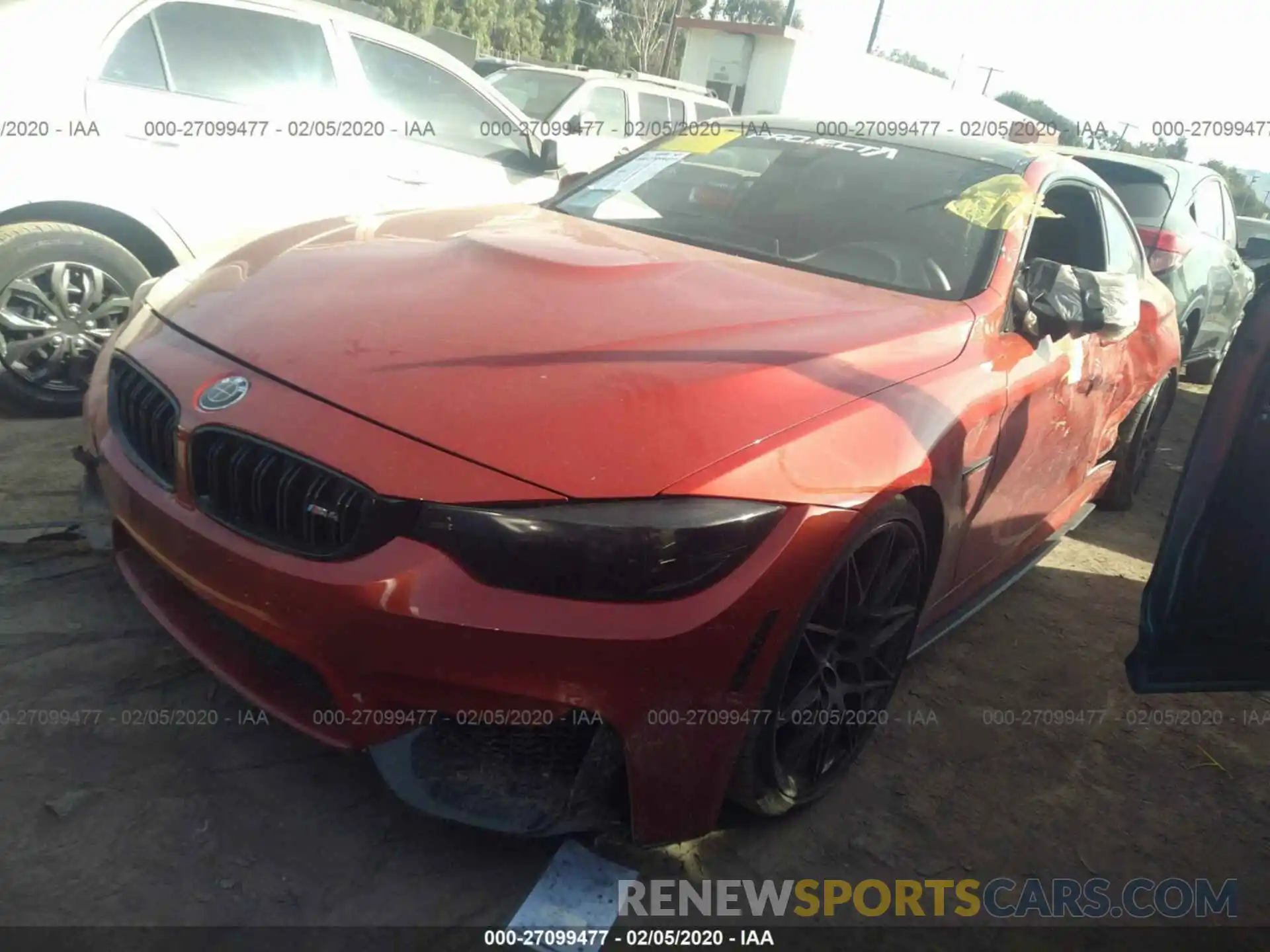 2 Photograph of a damaged car WBS4Y9C56KAG67654 BMW M4 2019