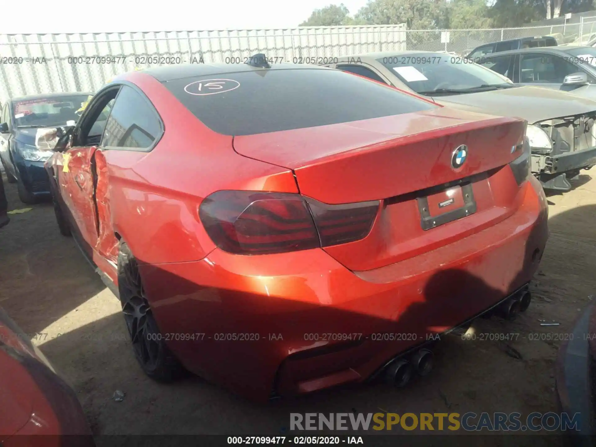 3 Photograph of a damaged car WBS4Y9C56KAG67654 BMW M4 2019