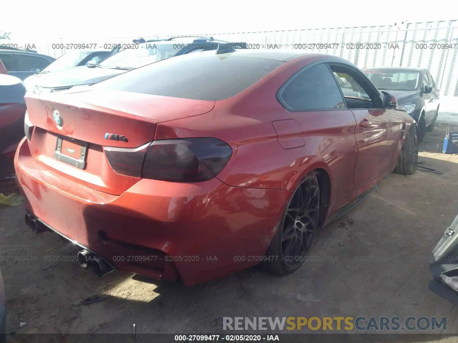 4 Photograph of a damaged car WBS4Y9C56KAG67654 BMW M4 2019