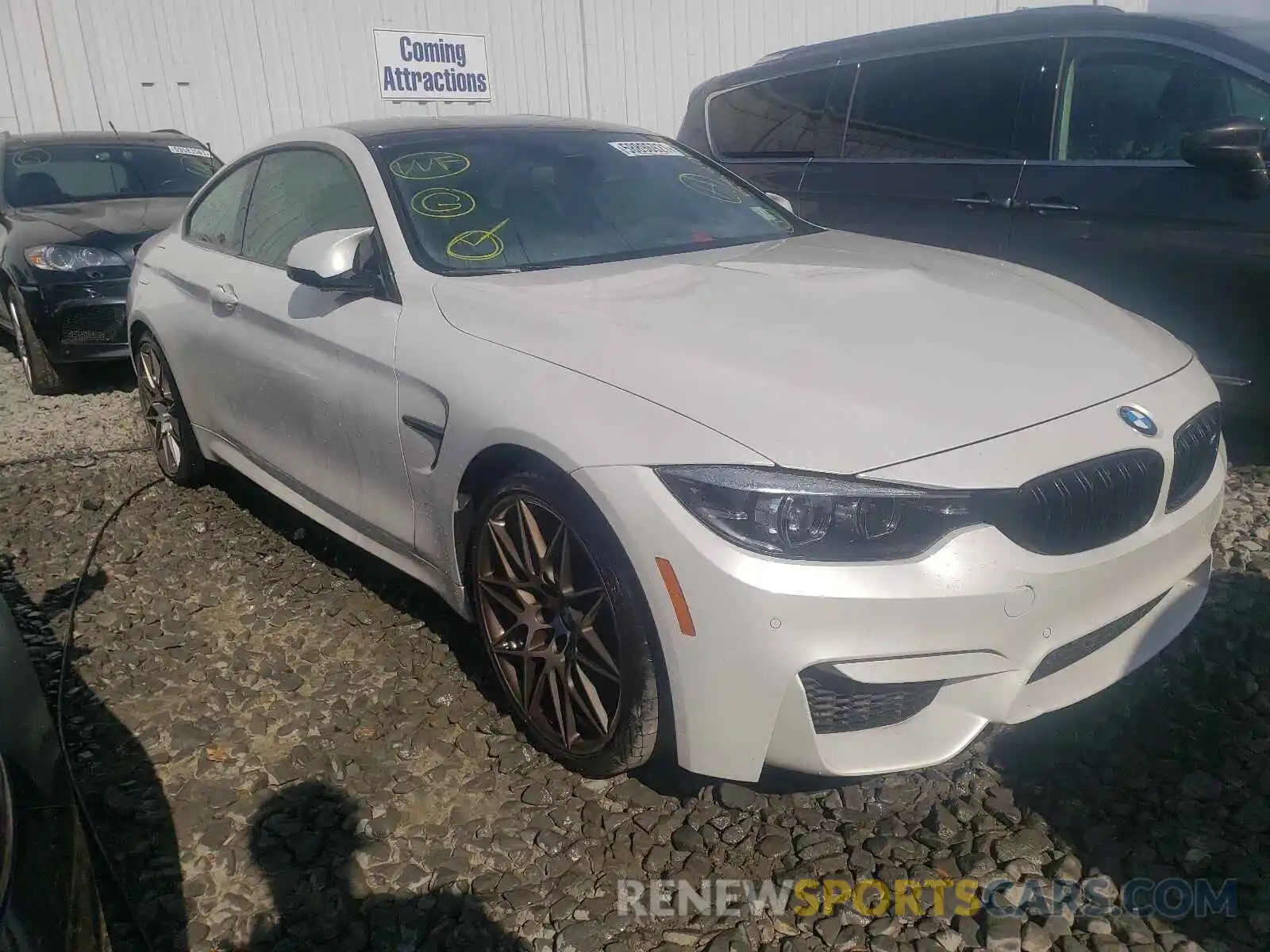 1 Photograph of a damaged car WBS4Y9C57KAG67078 BMW M4 2019