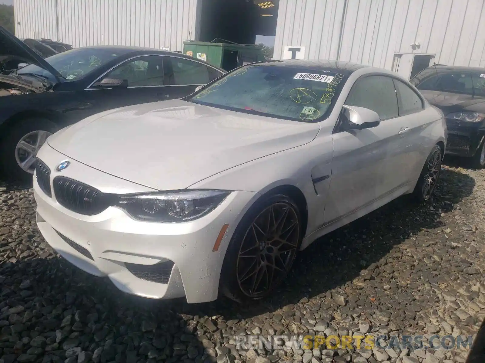 2 Photograph of a damaged car WBS4Y9C57KAG67078 BMW M4 2019