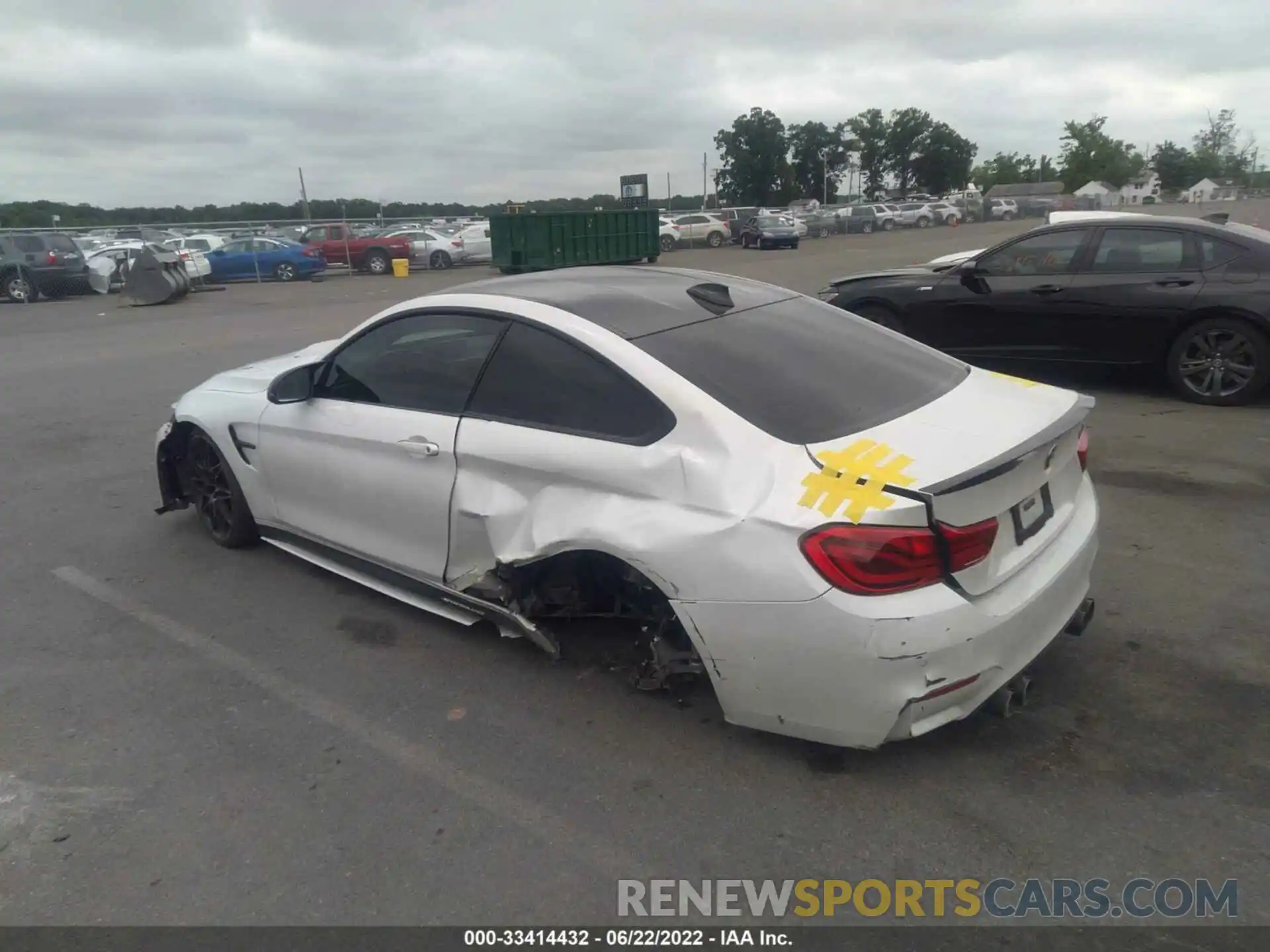 3 Фотография поврежденного автомобиля WBS4Y9C58KAG67686 BMW M4 2019