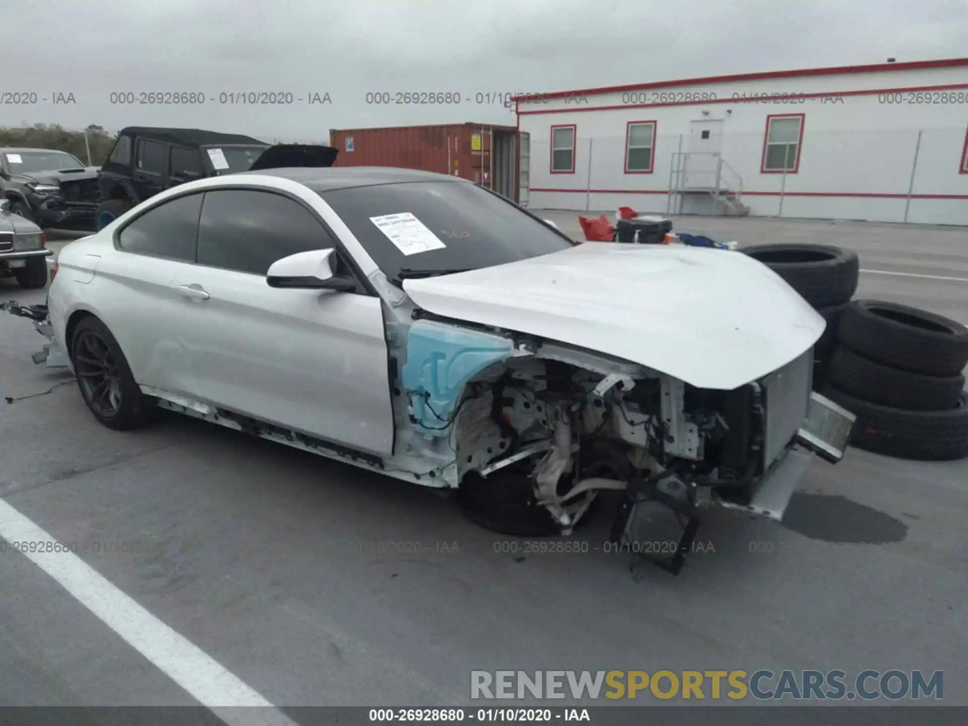 1 Photograph of a damaged car WBS4Y9C58KAG67705 BMW M4 2019