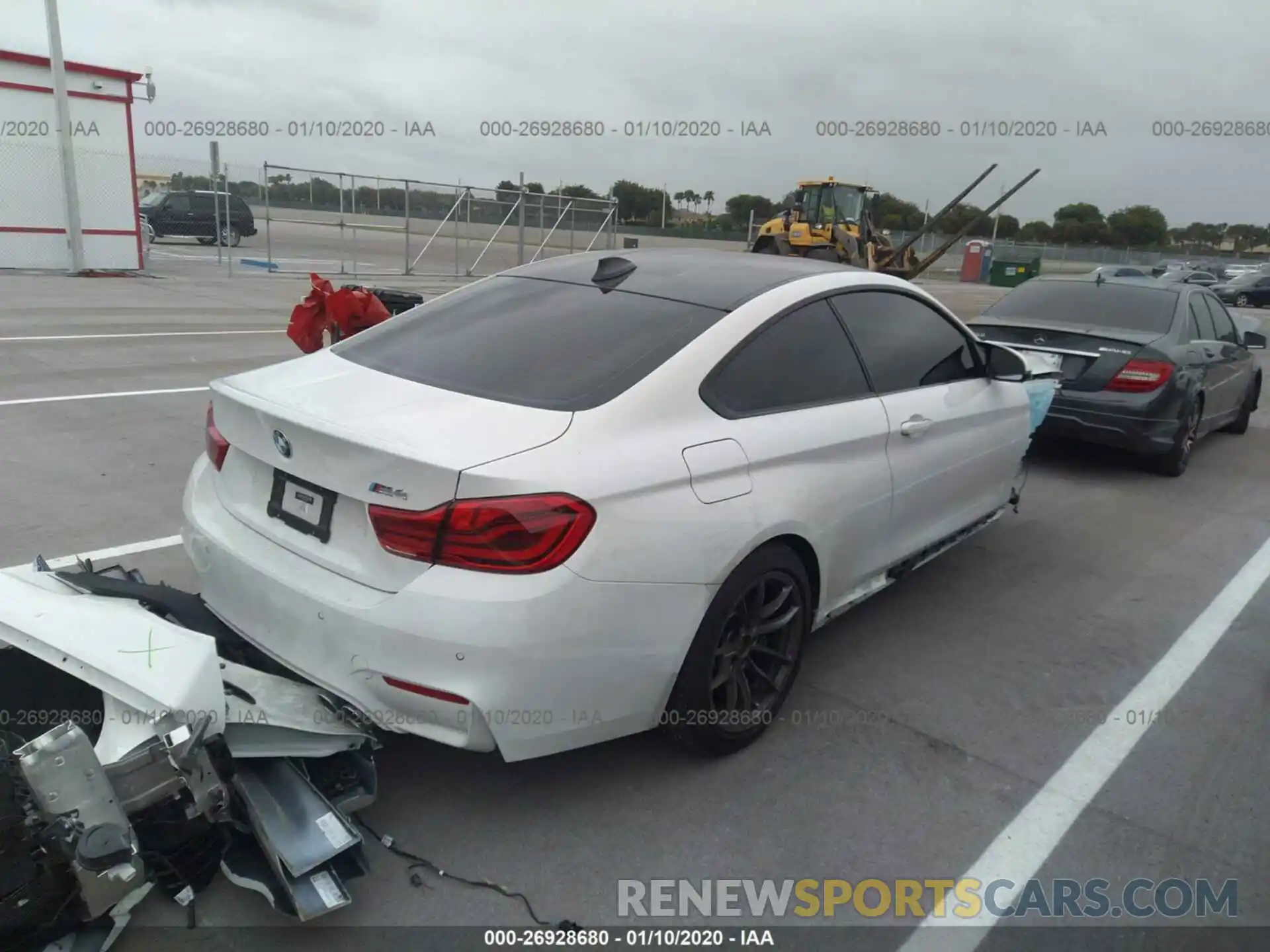 4 Photograph of a damaged car WBS4Y9C58KAG67705 BMW M4 2019