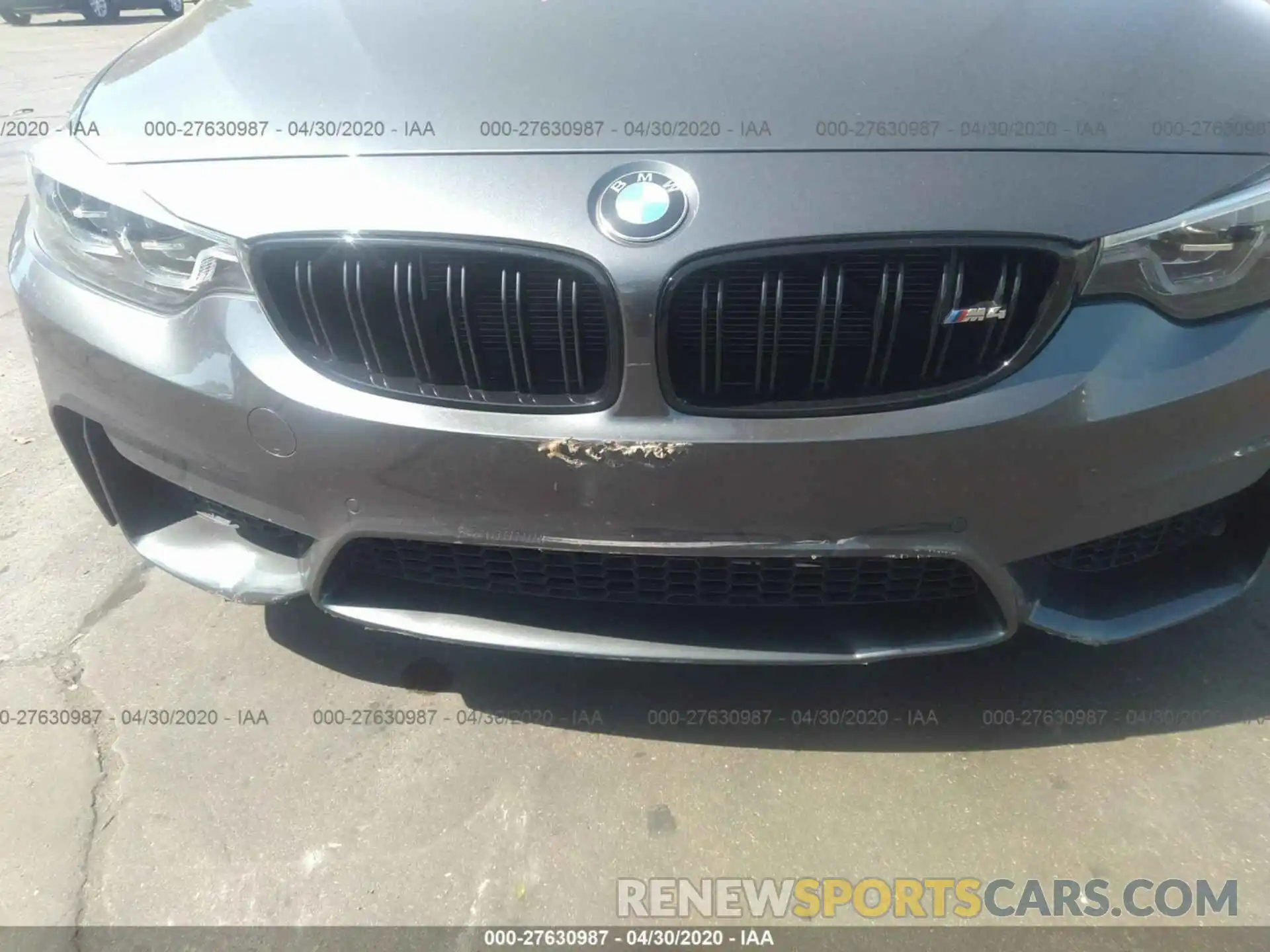 6 Photograph of a damaged car WBS4Y9C58KAH82904 BMW M4 2019