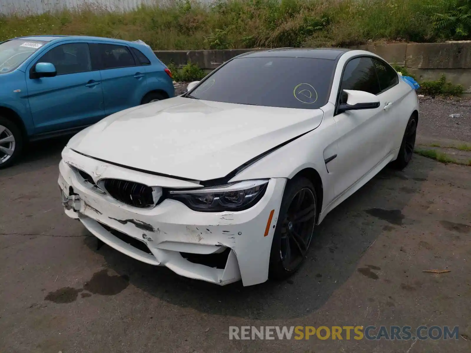 2 Фотография поврежденного автомобиля WBS4Y9C59KAG67664 BMW M4 2019