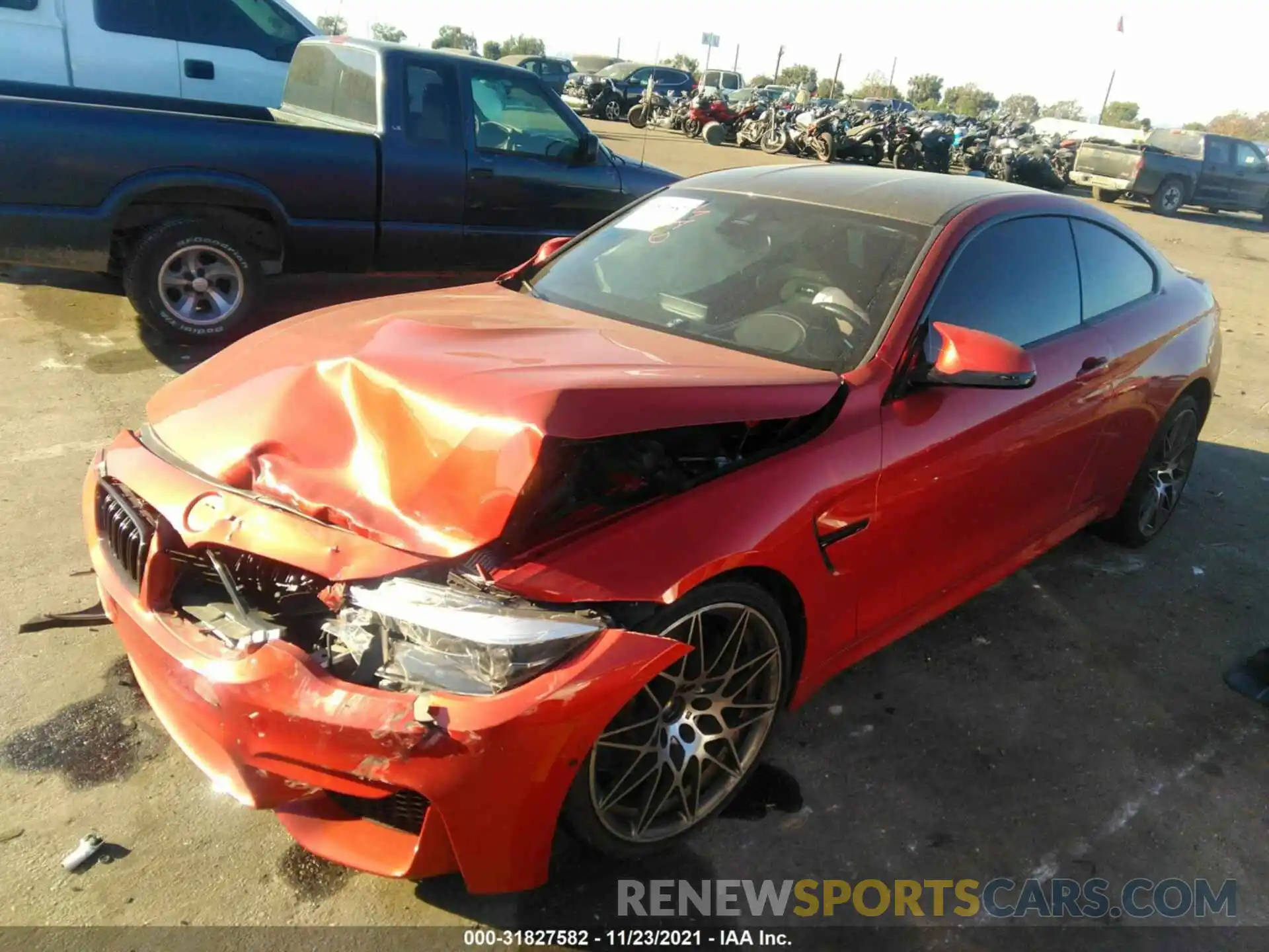 2 Photograph of a damaged car WBS4Y9C5XKAH82905 BMW M4 2019