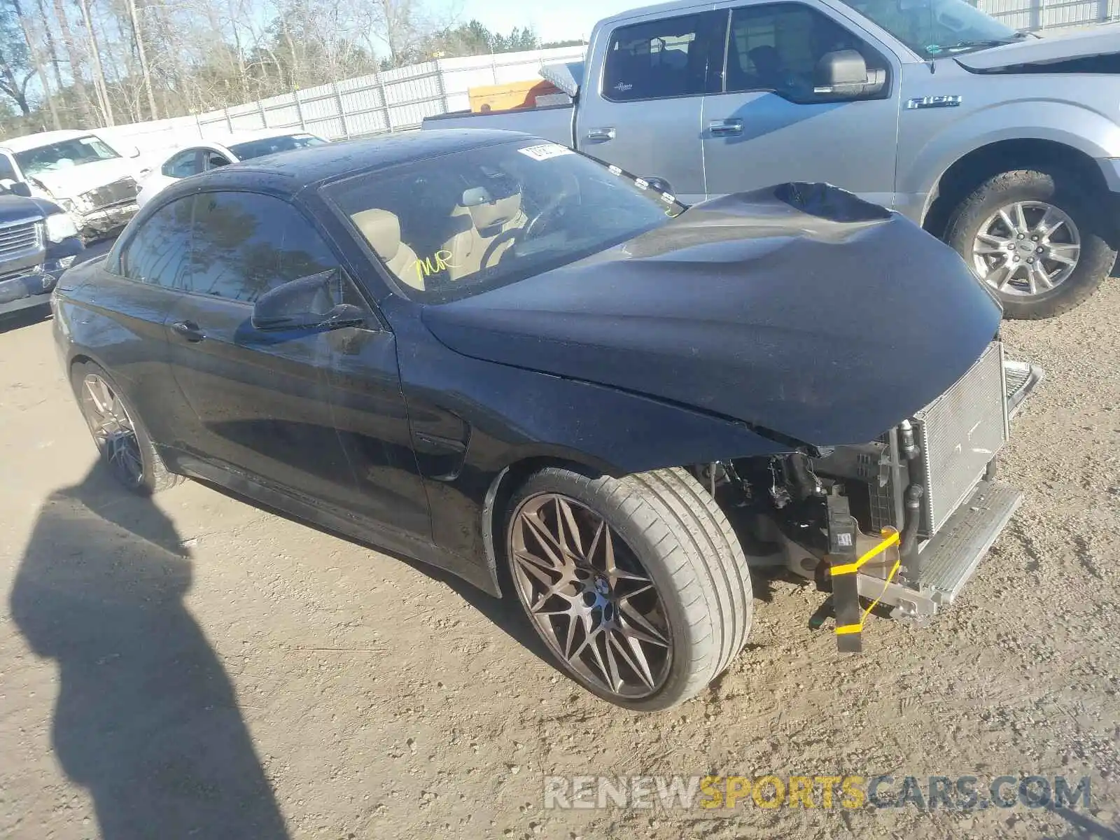 1 Photograph of a damaged car WBS4Z9C50KEJ63832 BMW M4 2019