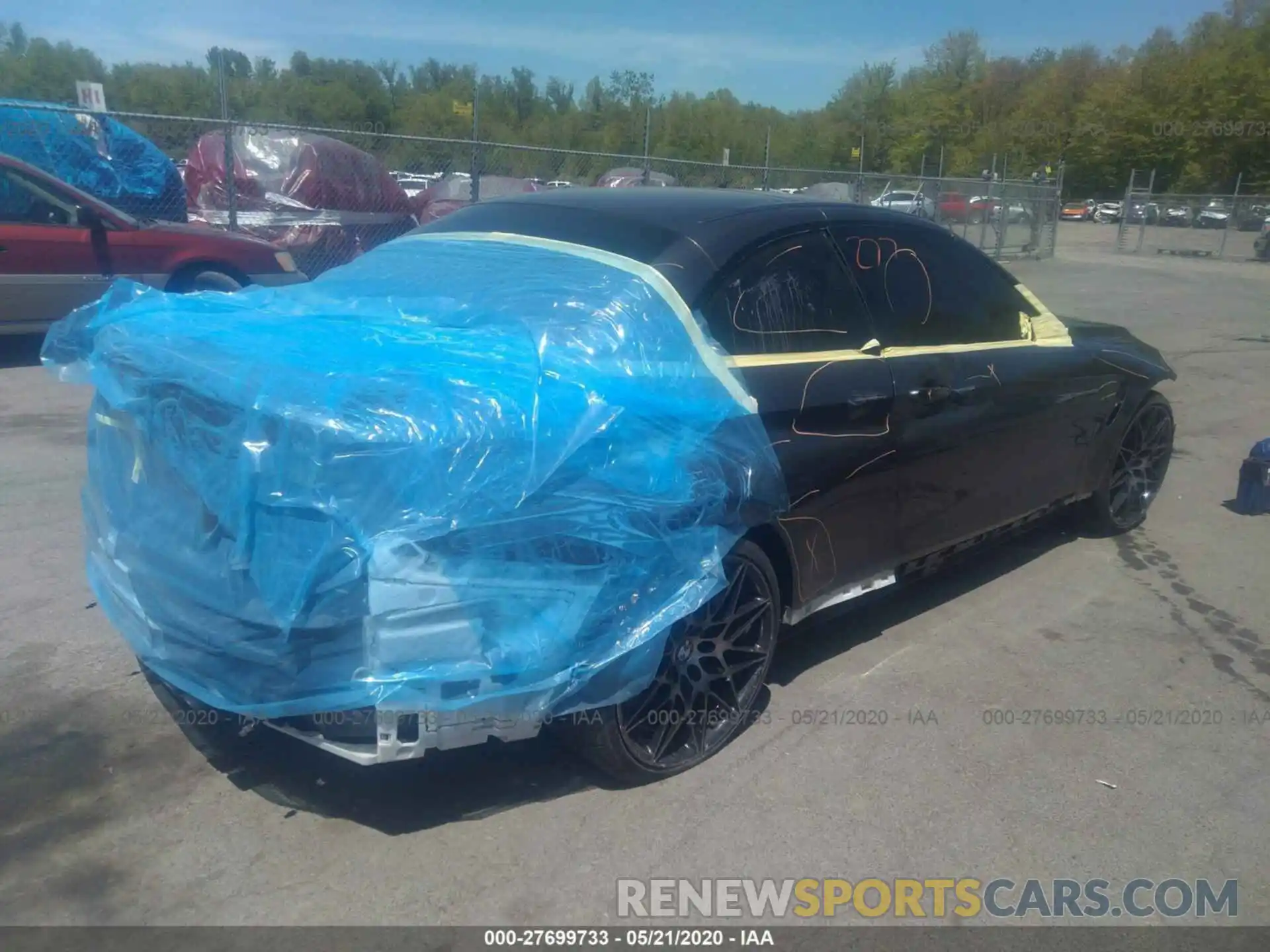 4 Photograph of a damaged car WBS4Z9C51KEJ63726 BMW M4 2019