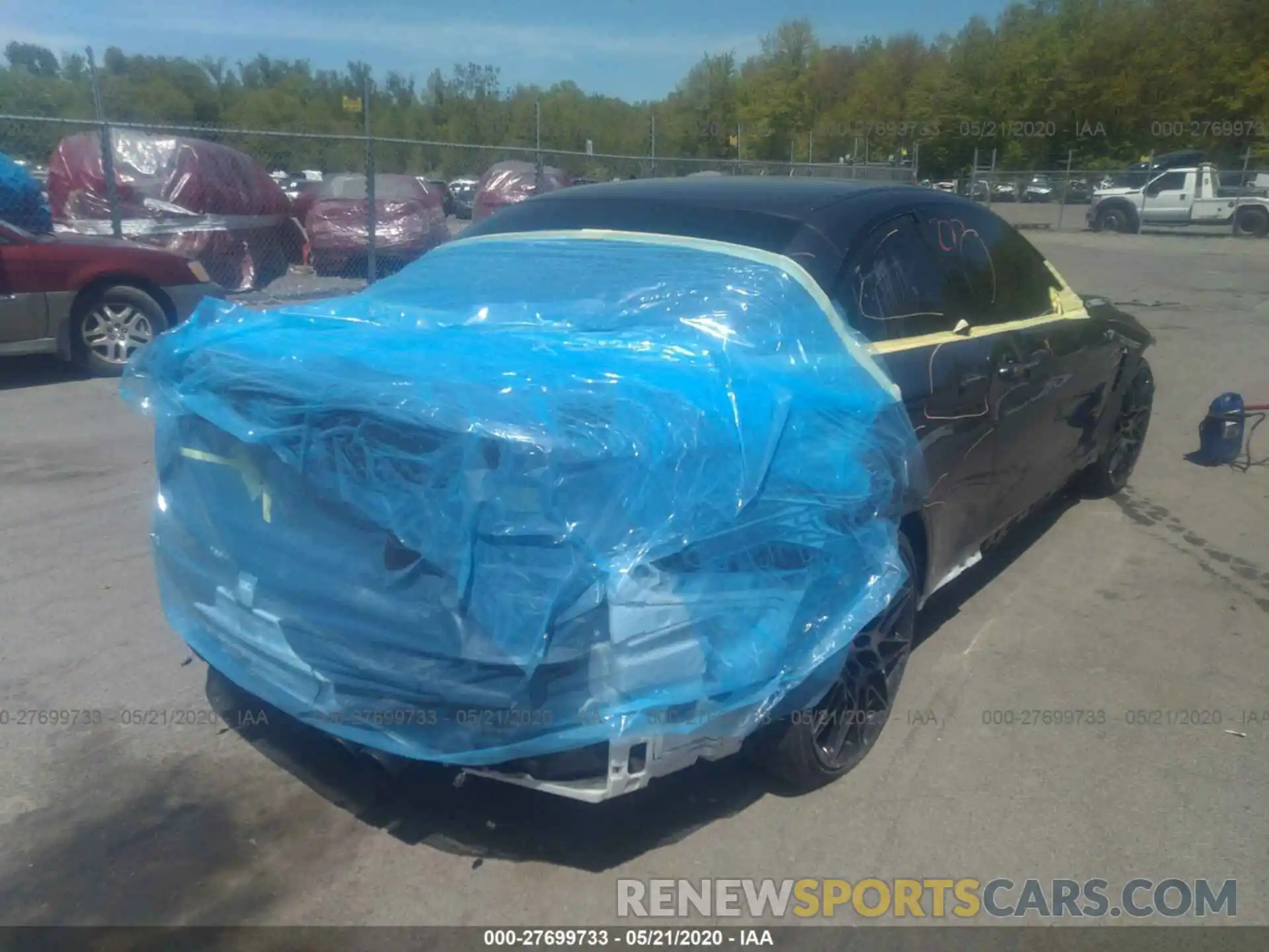 6 Photograph of a damaged car WBS4Z9C51KEJ63726 BMW M4 2019