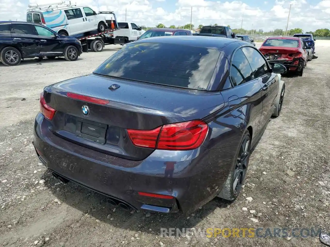 4 Фотография поврежденного автомобиля WBS4Z9C52KEJ63539 BMW M4 2019