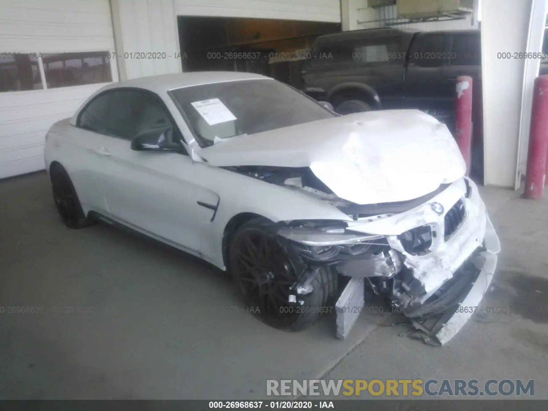 1 Photograph of a damaged car WBS4Z9C52KEJ63637 BMW M4 2019