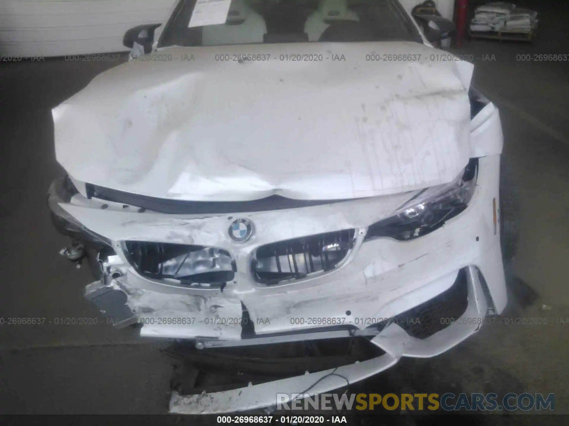 6 Photograph of a damaged car WBS4Z9C52KEJ63637 BMW M4 2019