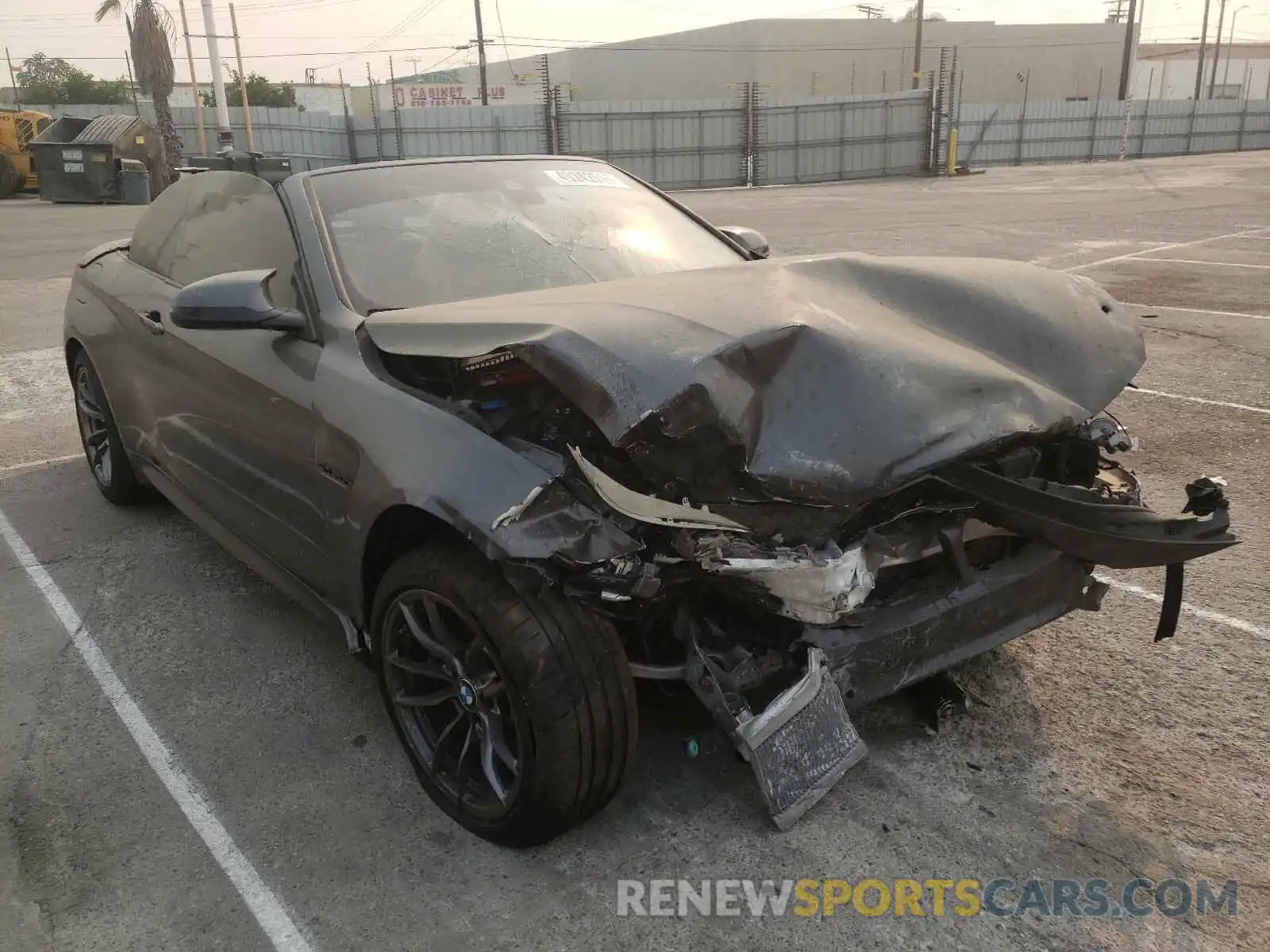 1 Photograph of a damaged car WBS4Z9C54KEJ63803 BMW M4 2019