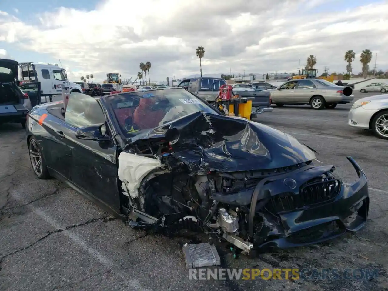 1 Photograph of a damaged car WBS4Z9C57KEJ63620 BMW M4 2019