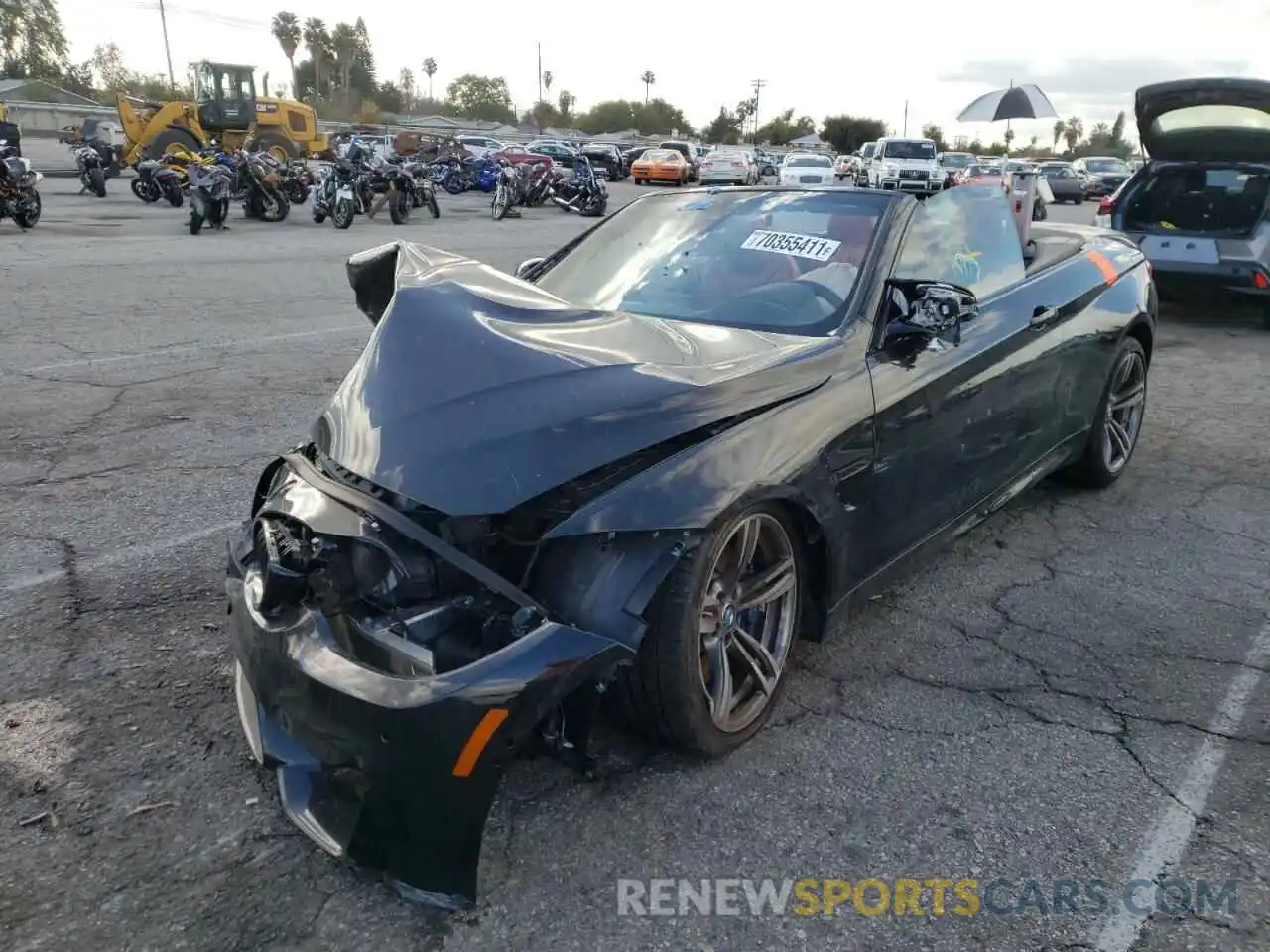 2 Photograph of a damaged car WBS4Z9C57KEJ63620 BMW M4 2019