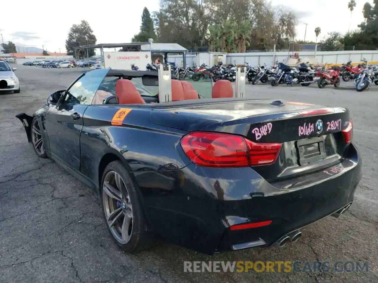 3 Photograph of a damaged car WBS4Z9C57KEJ63620 BMW M4 2019