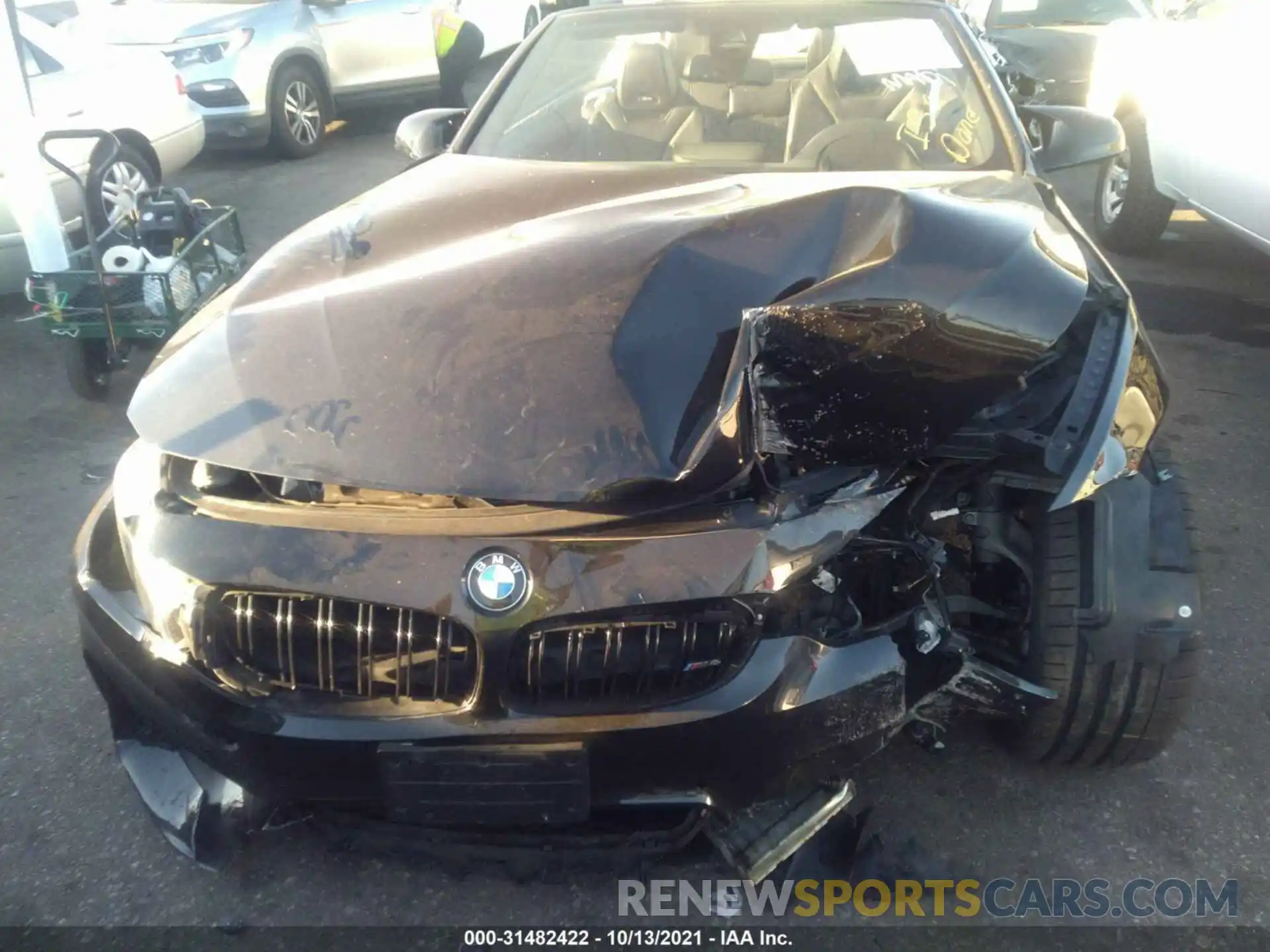 6 Photograph of a damaged car WBS4Z9C58KEJ63853 BMW M4 2019