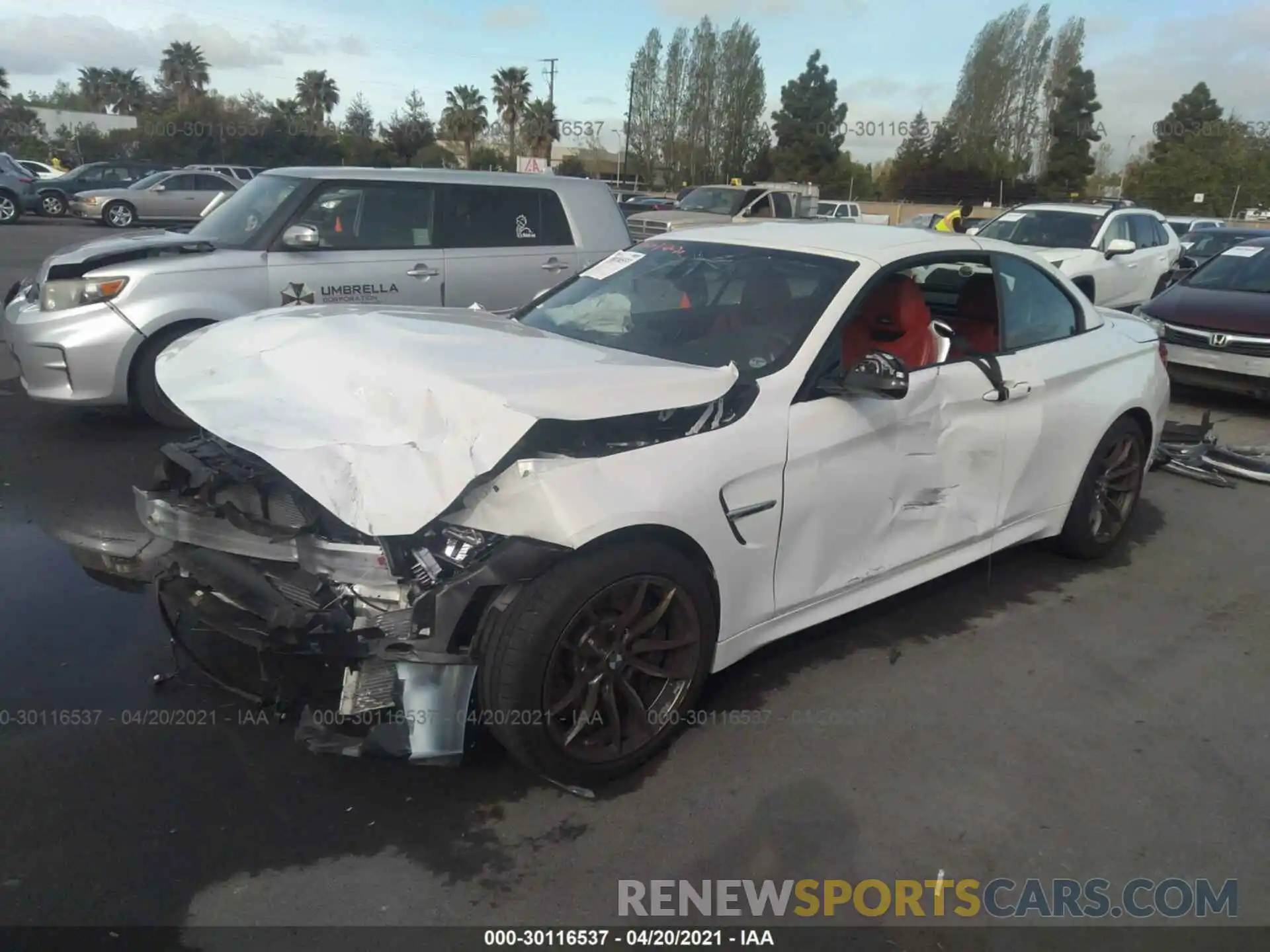 2 Photograph of a damaged car WBS4Z9C5XKEJ63840 BMW M4 2019