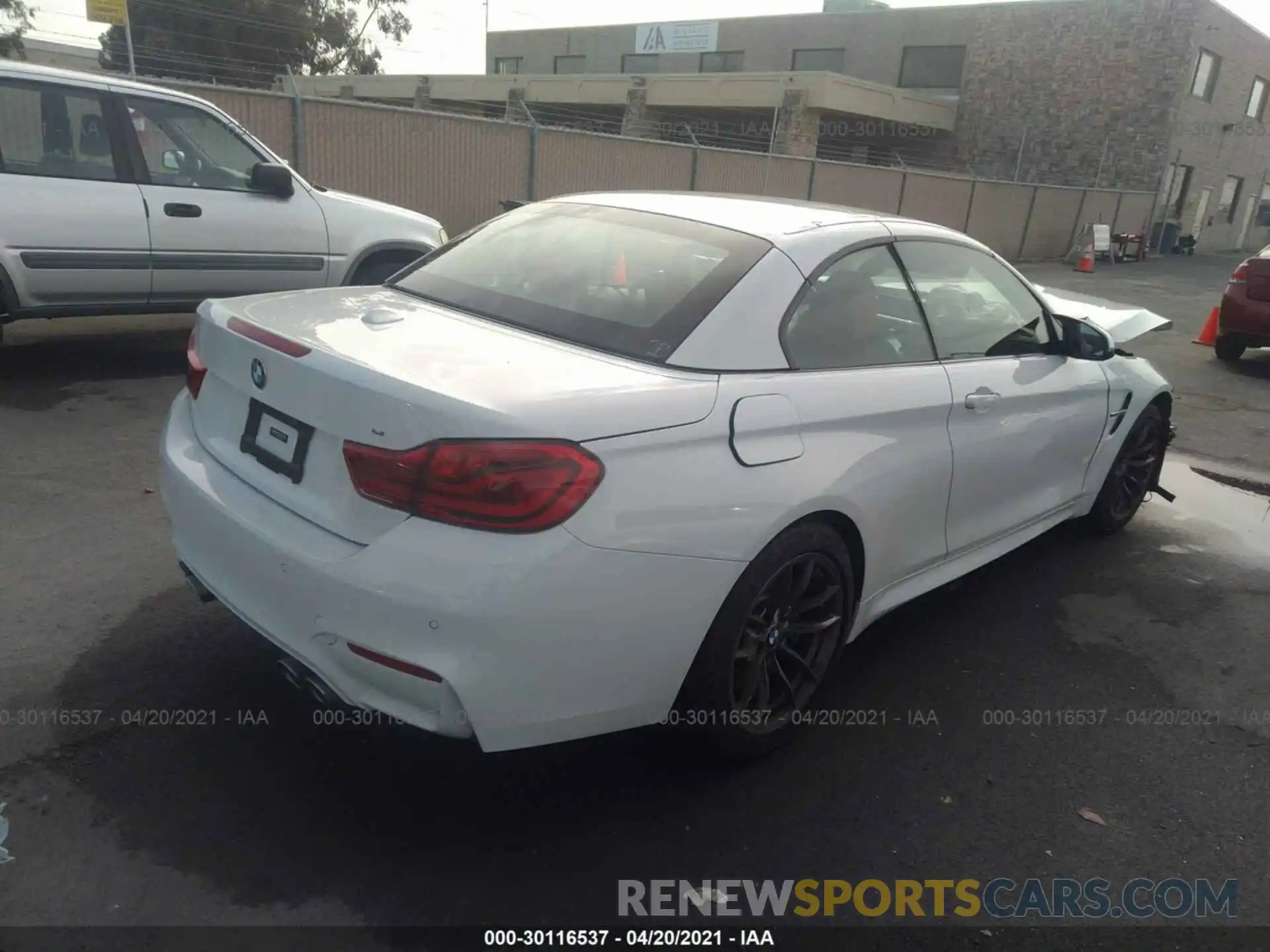 4 Photograph of a damaged car WBS4Z9C5XKEJ63840 BMW M4 2019