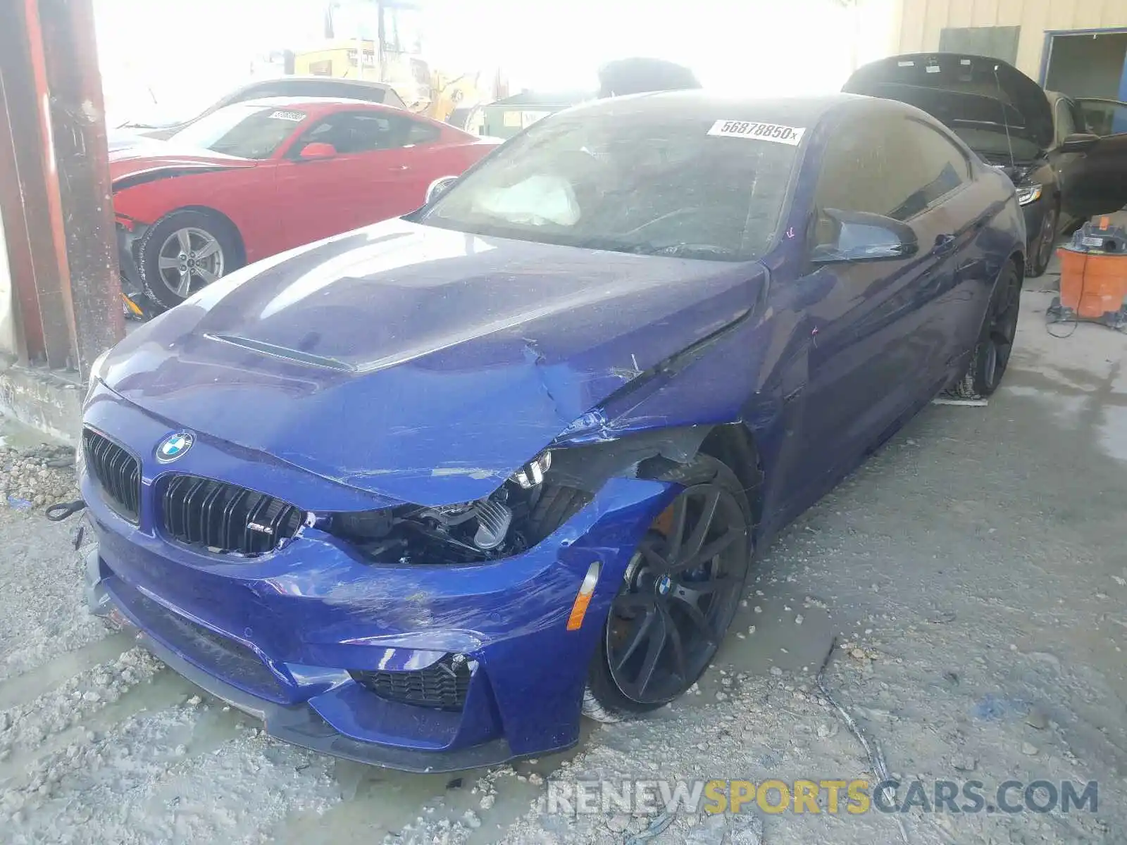 2 Photograph of a damaged car WBS3S7C03LFH09840 BMW M4 2020