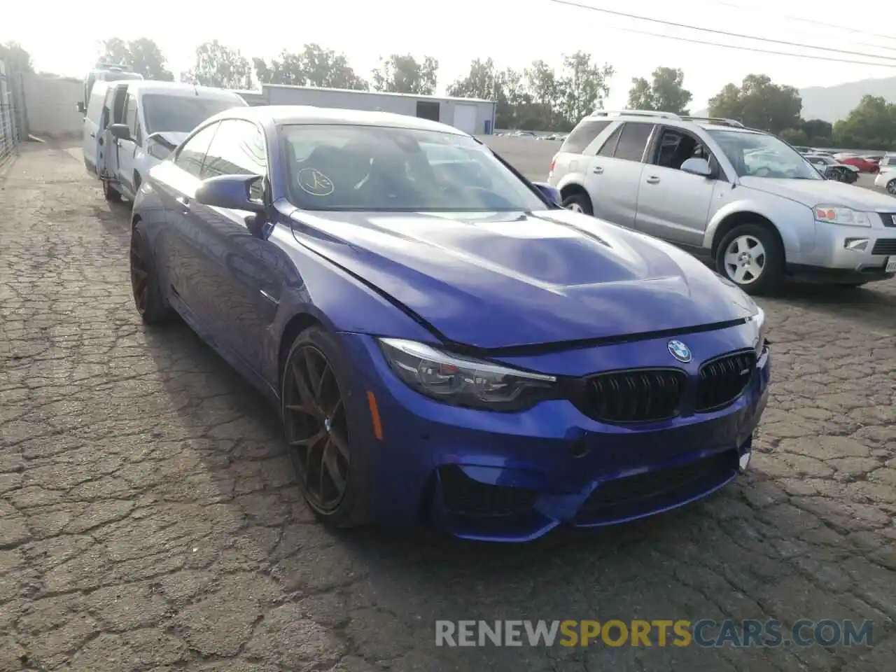 1 Photograph of a damaged car WBS3S7C03LFH10874 BMW M4 2020