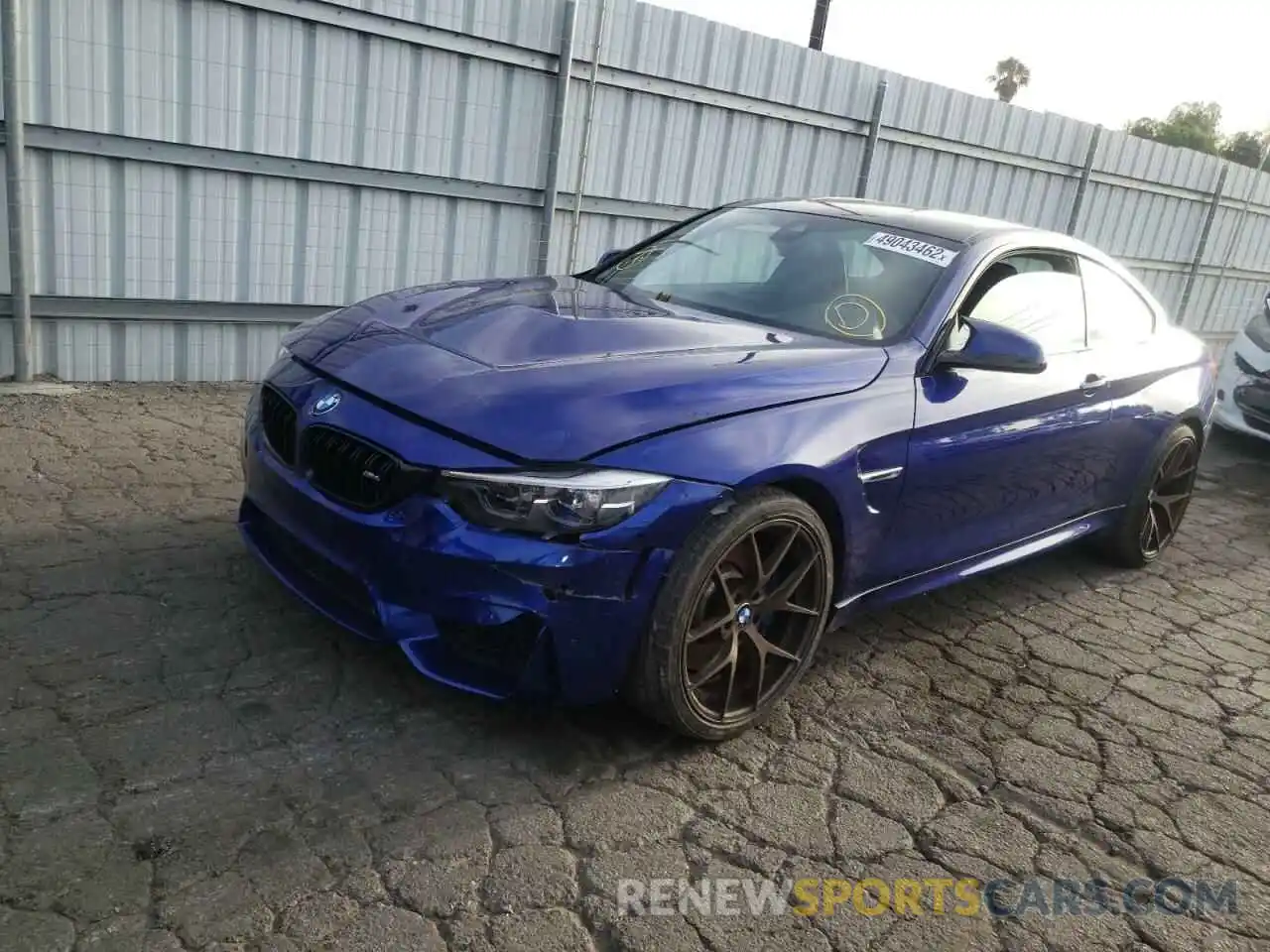 2 Photograph of a damaged car WBS3S7C03LFH10874 BMW M4 2020