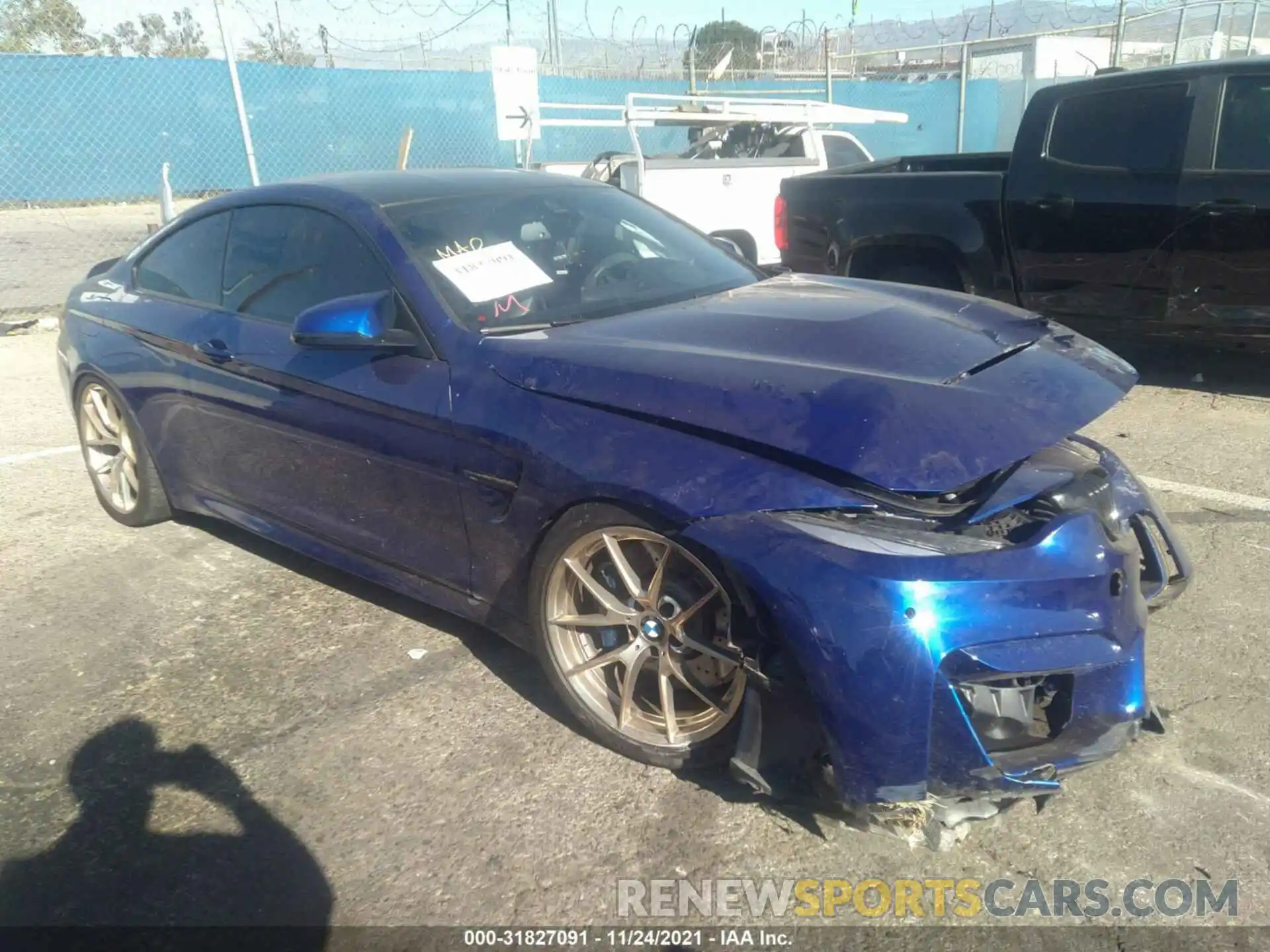 1 Photograph of a damaged car WBS3S7C04LAH85046 BMW M4 2020