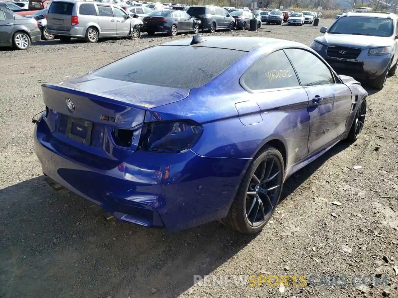 4 Photograph of a damaged car WBS3S7C07LFH51248 BMW M4 2020